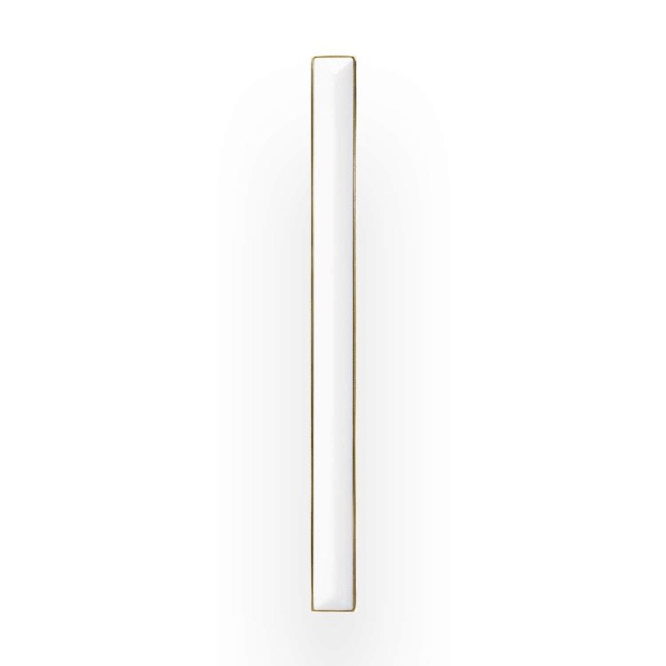polished brass handle