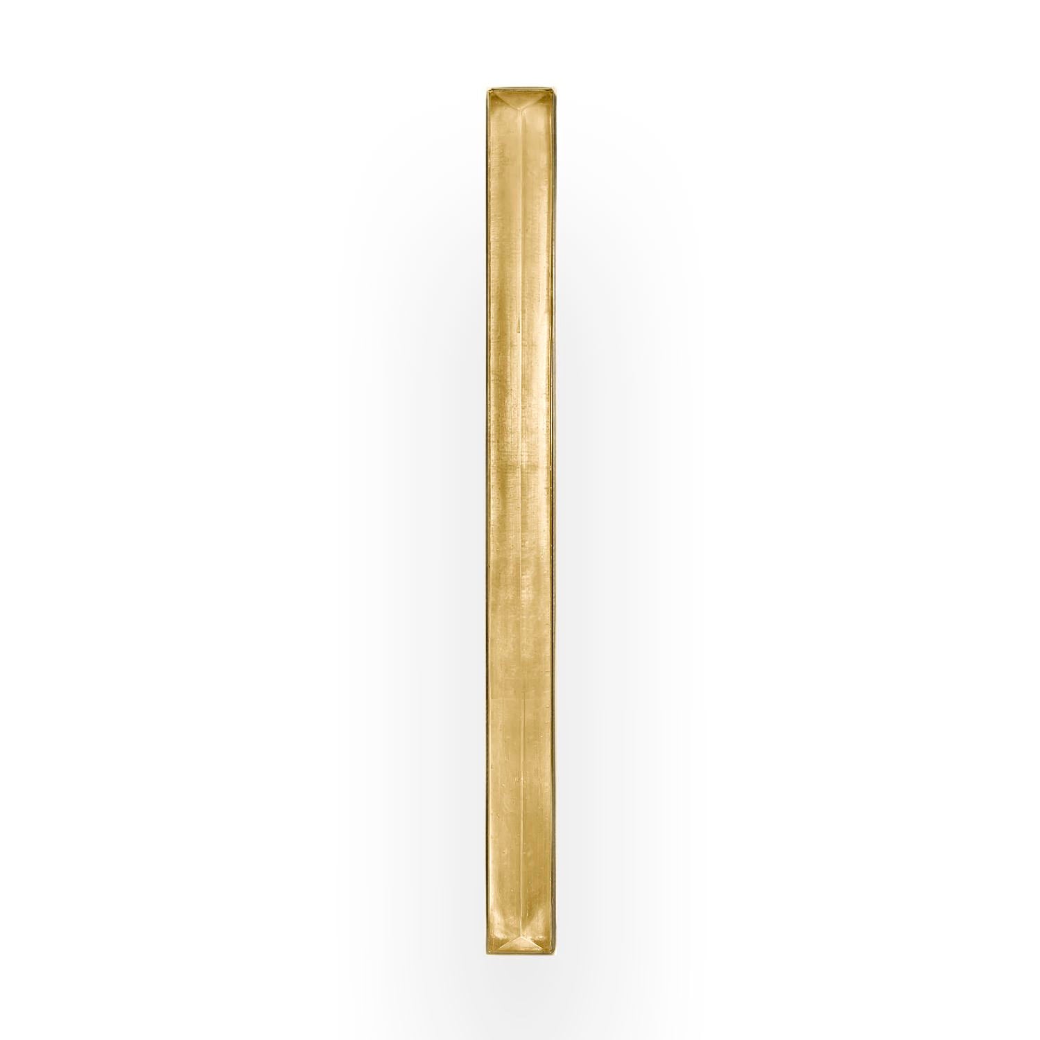 Linkasink 18" Artisan Glass Prism Hardware with Eglomise Prism Glass