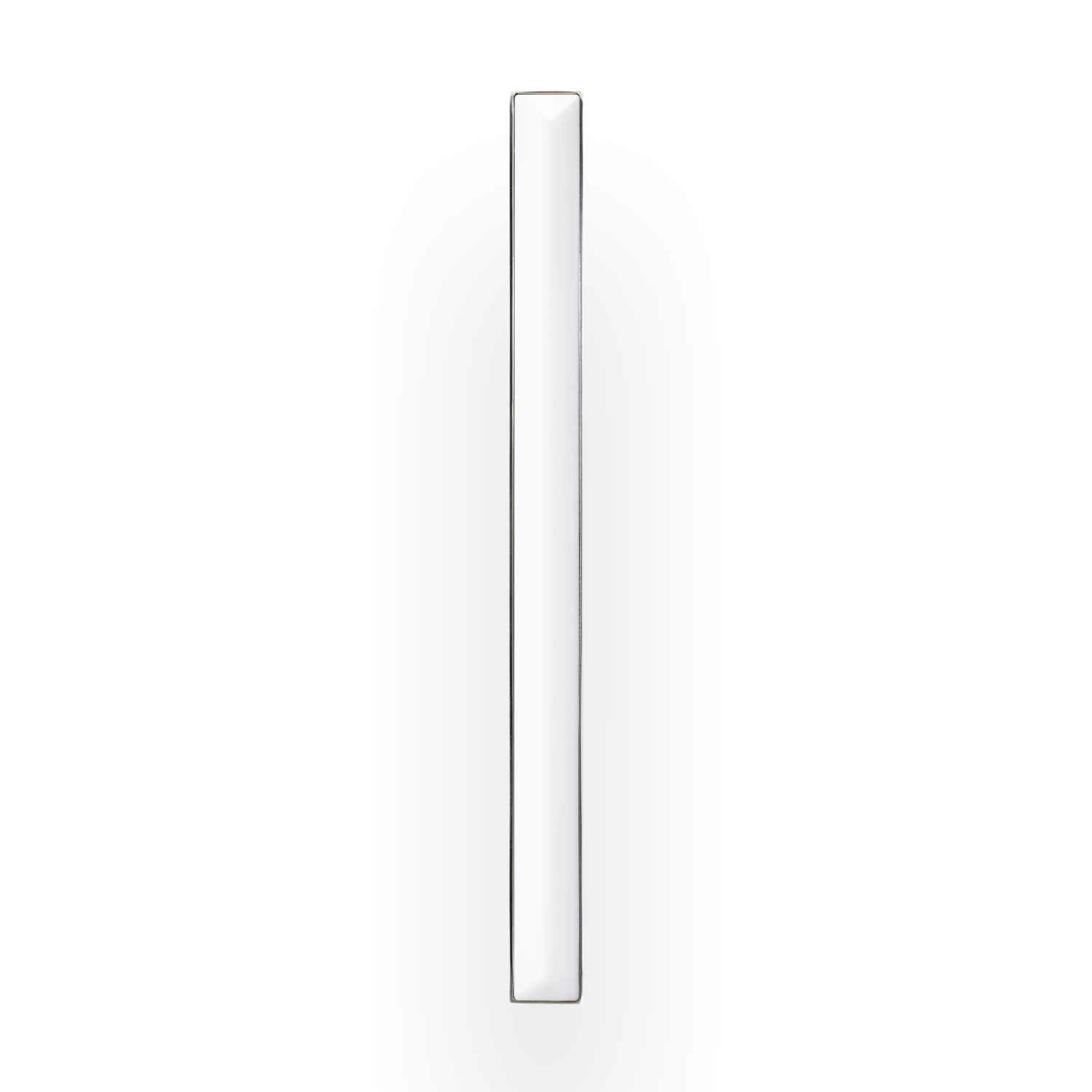 Linkasink 18" Artisan Glass Prism Hardware with White Prism Glass
