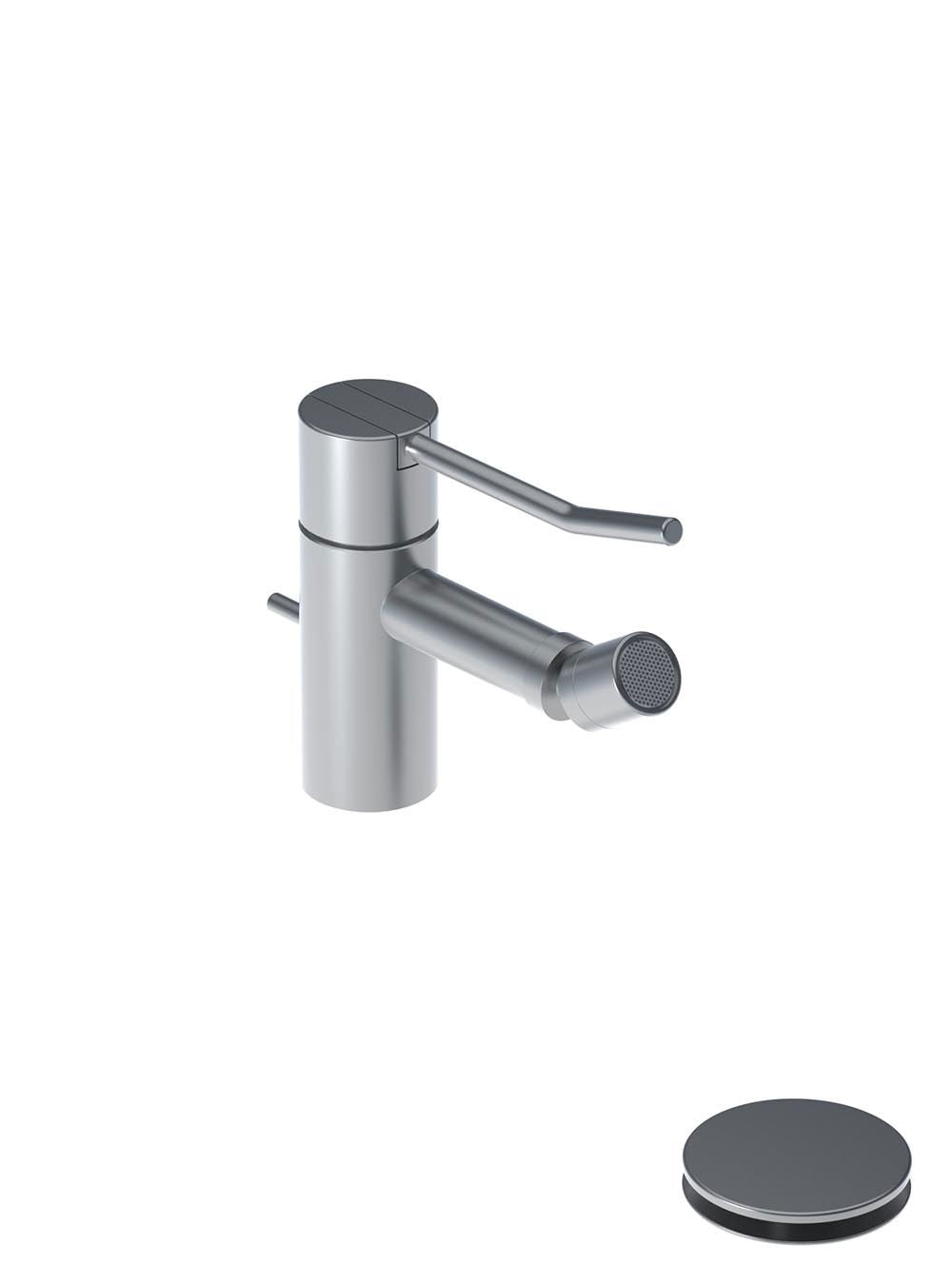 chrome basin set