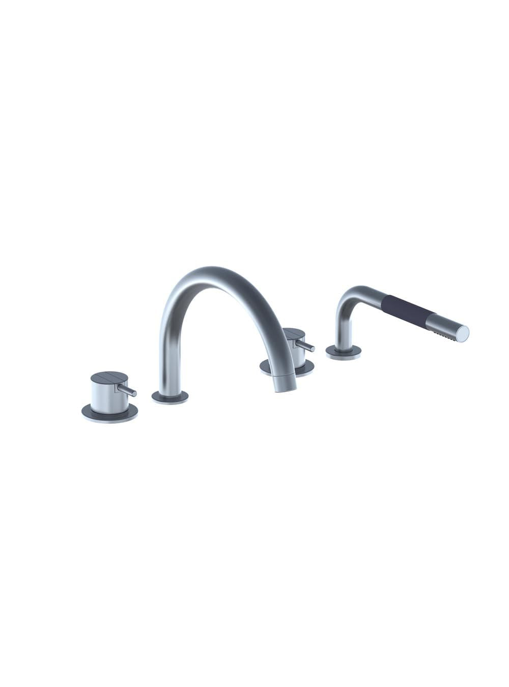 chrome tub mixer