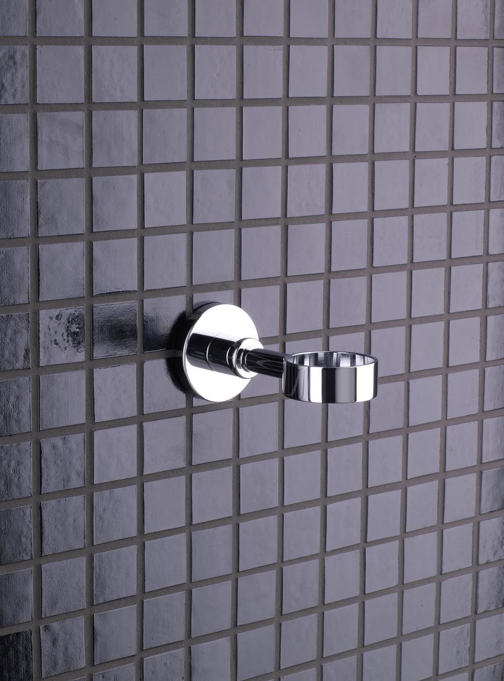 chrome towel ring
