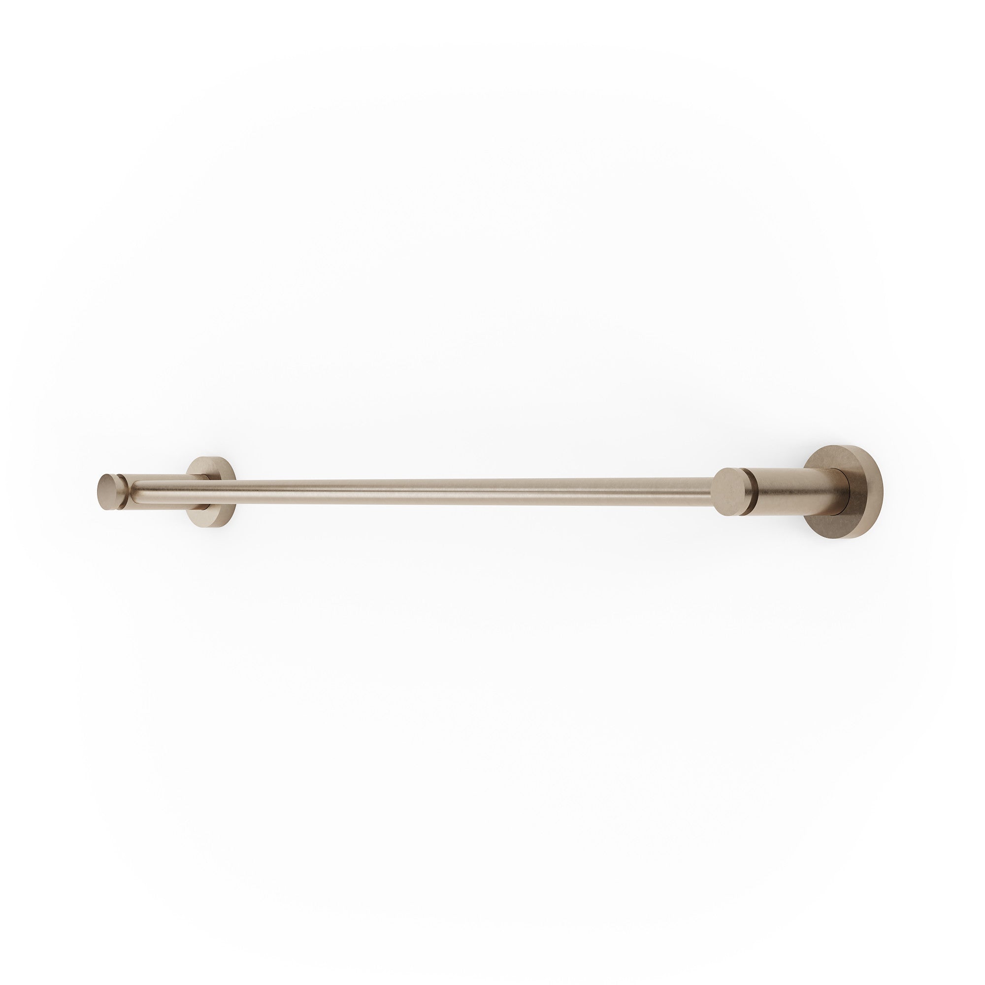 satin nickel towel bar