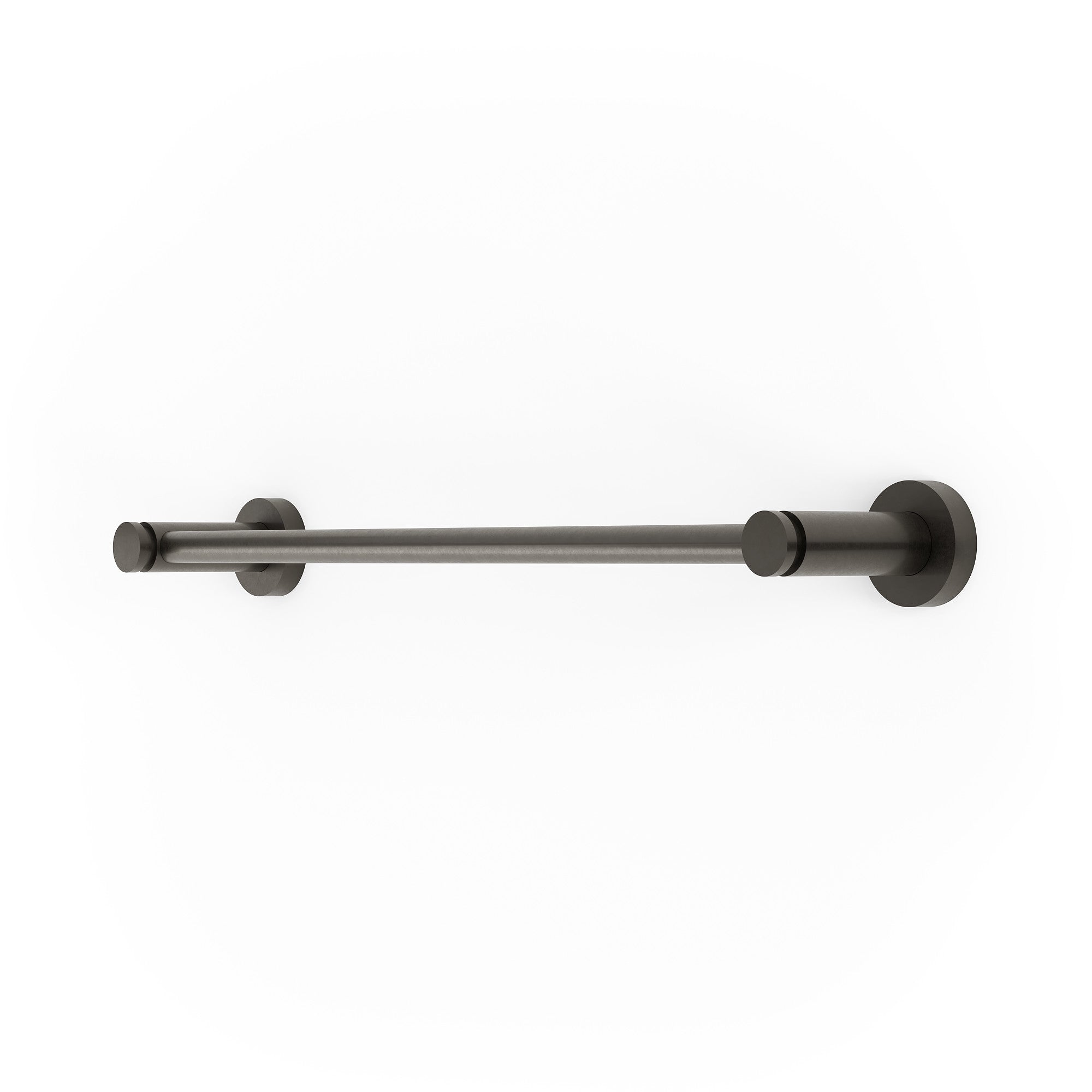 gun metal towel bar