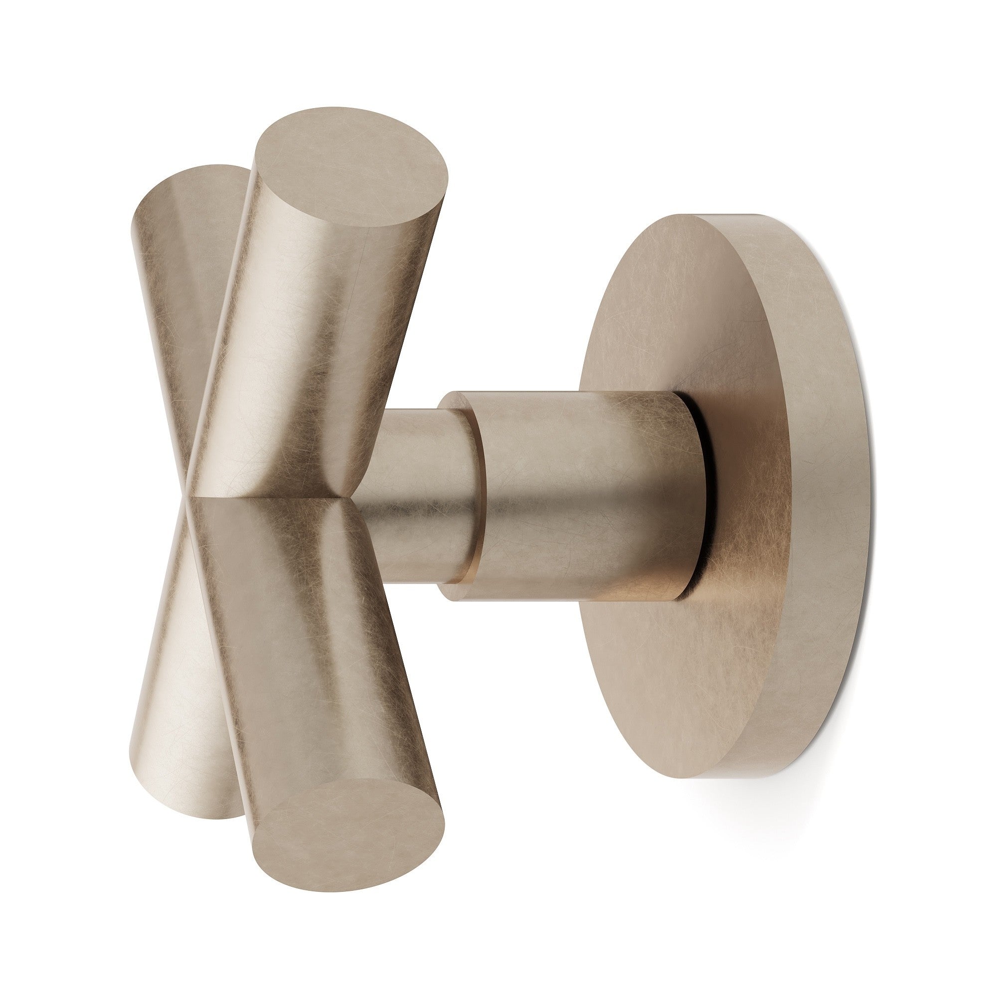 satin nickel trim