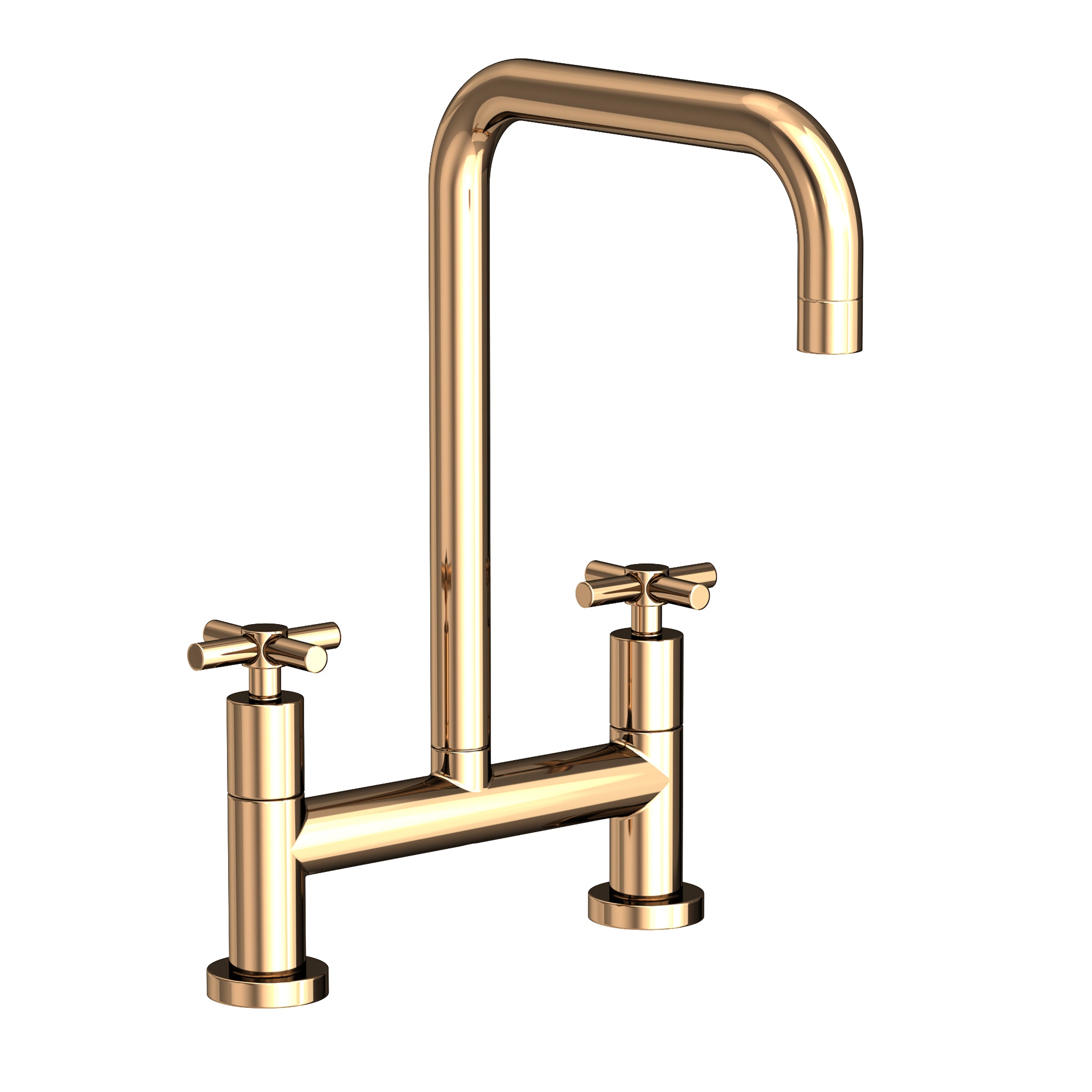 Newport Brass East Square Kitchen Bridge Faucet