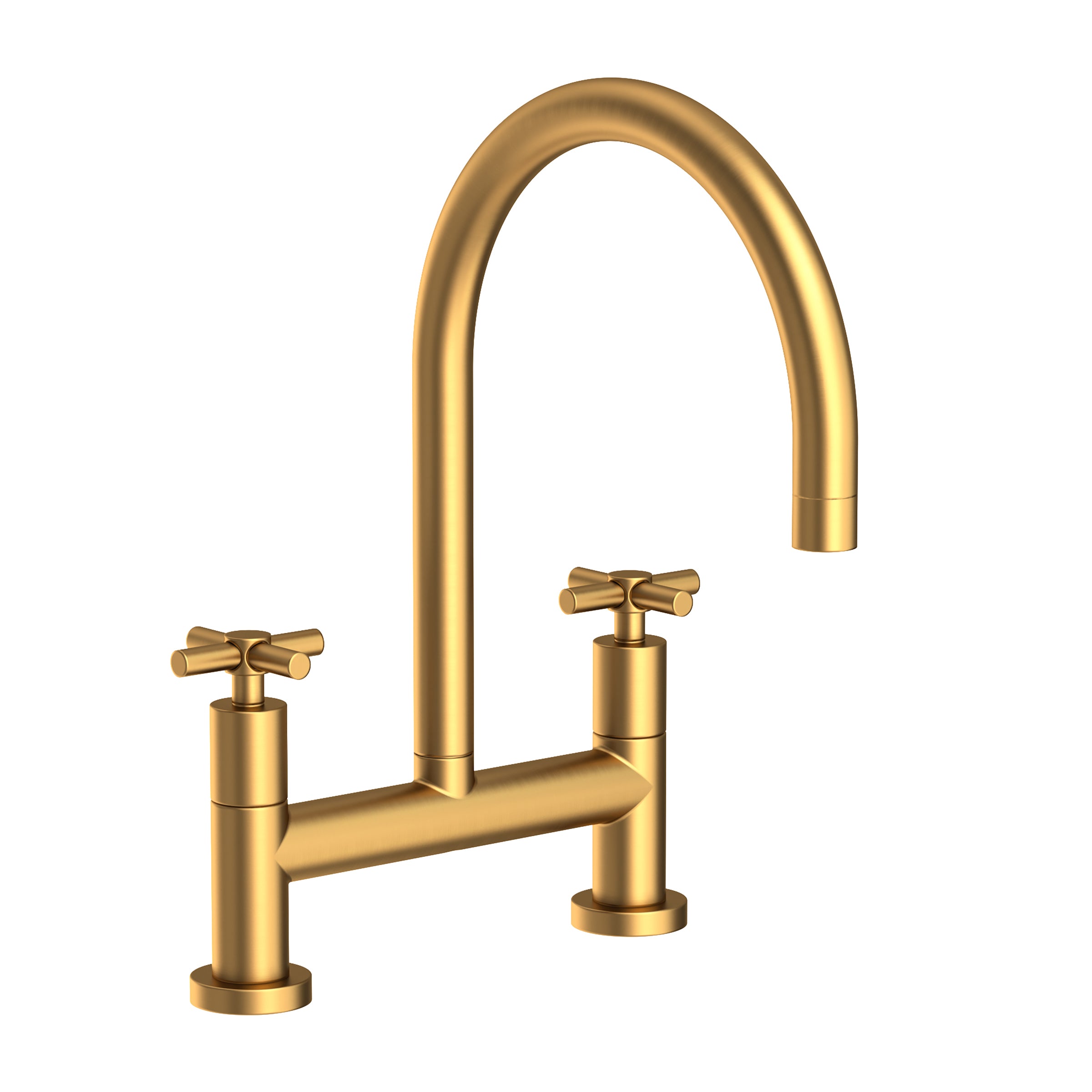 Newport Brass East Linear Kitchen Bridge Faucet