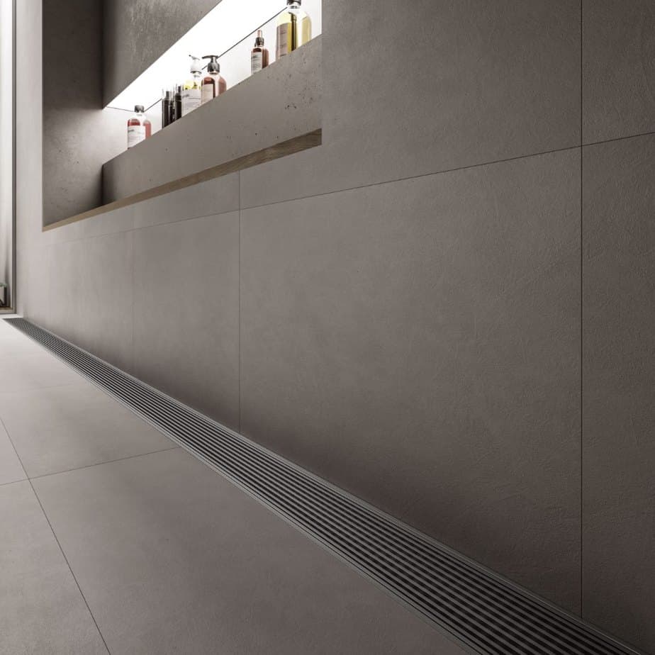satin linear drain
