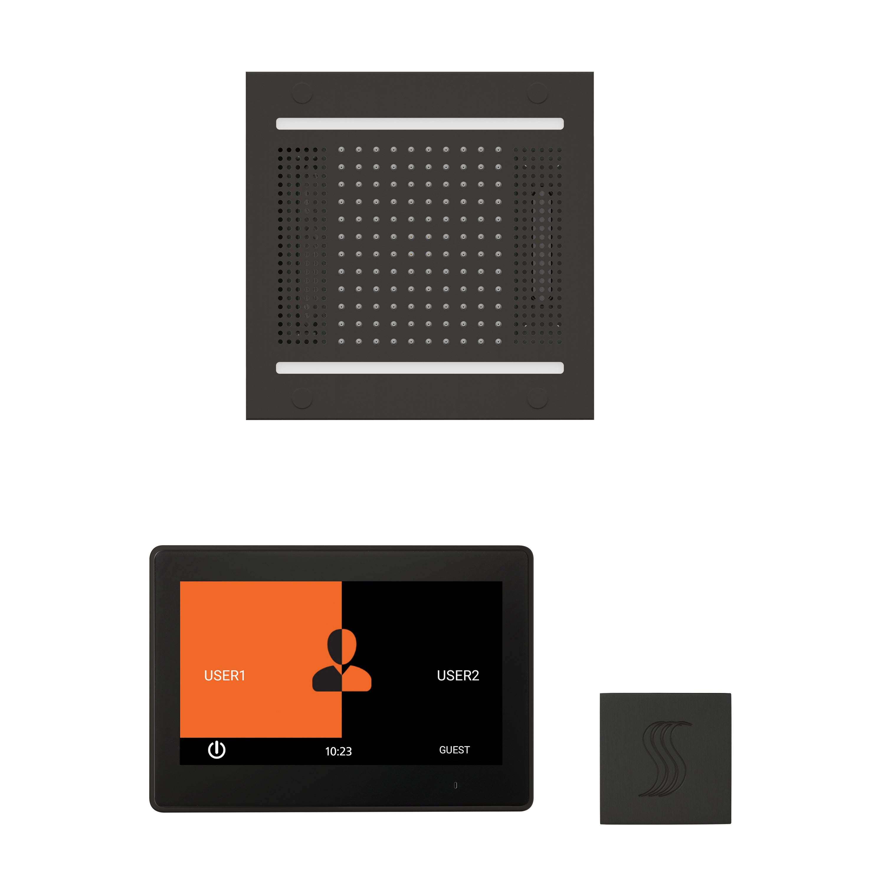 Thermasol The wellness Hydrovive14 Steam Package with 10" ThermaTouch Square