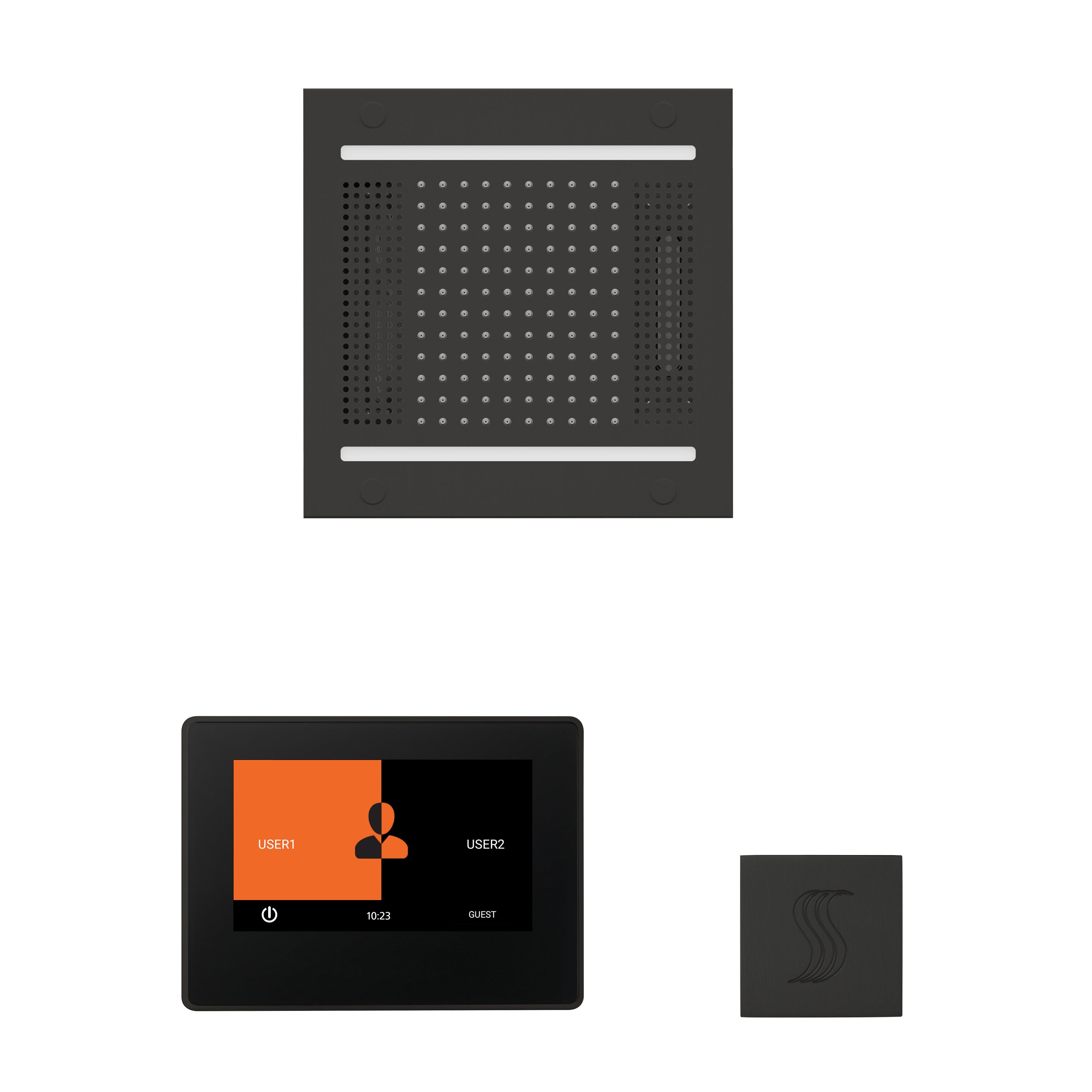 Thermasol The wellness Hydrovive14 Steam Package with 7" ThermaTouch Square