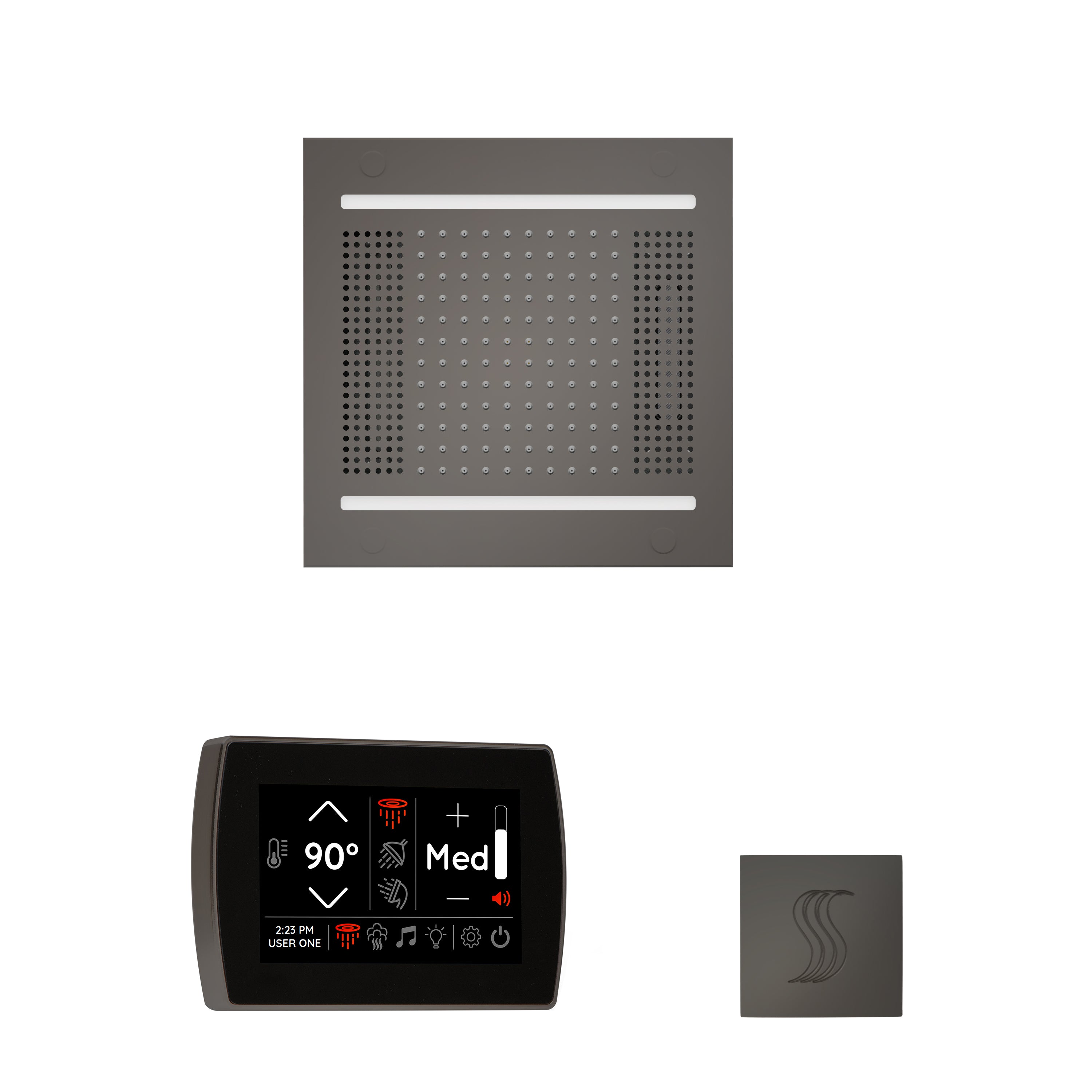 Thermasol The wellness Hydrovive14 Steam Package with SignaTouch Square
