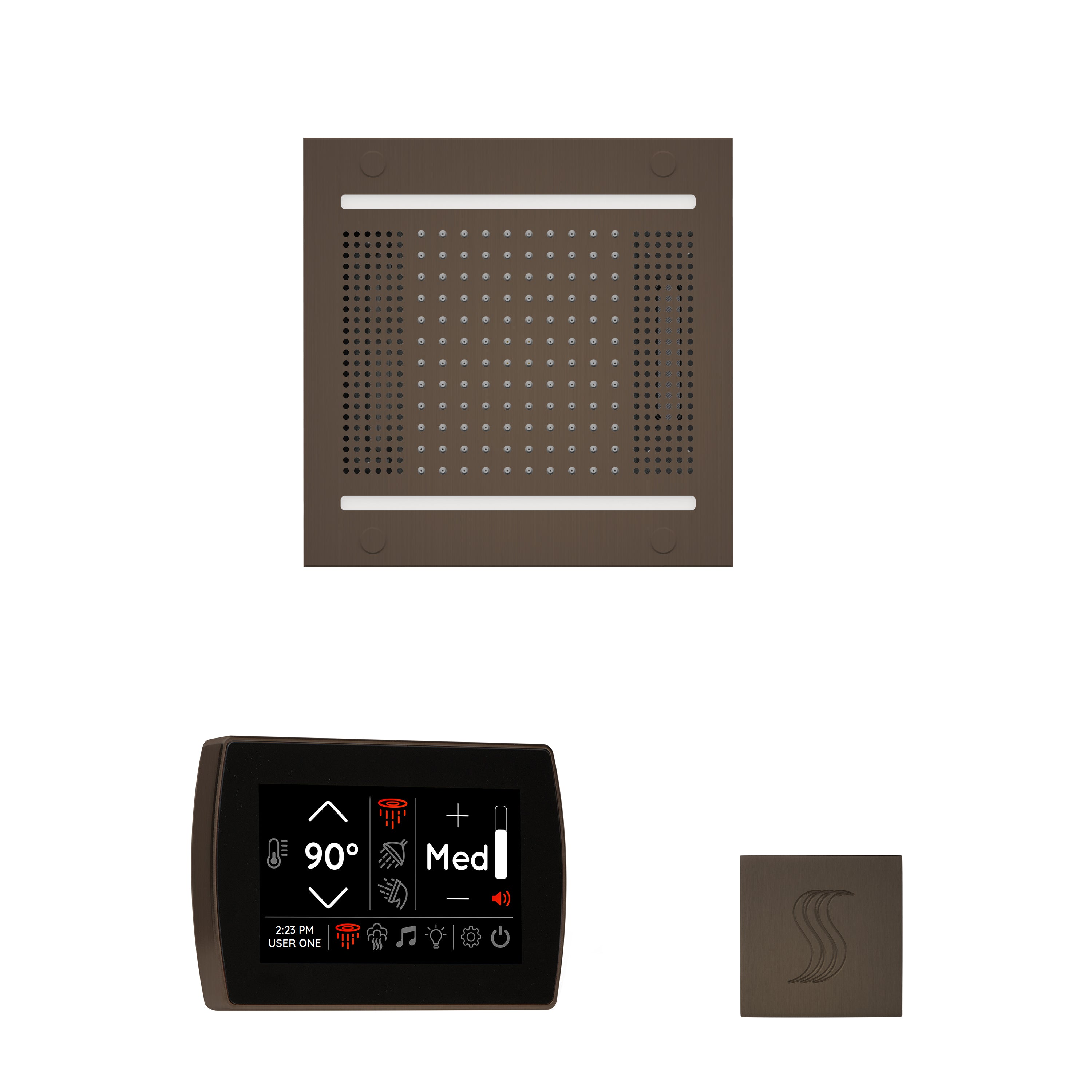 Thermasol The wellness Hydrovive14 Steam Package with SignaTouch Square