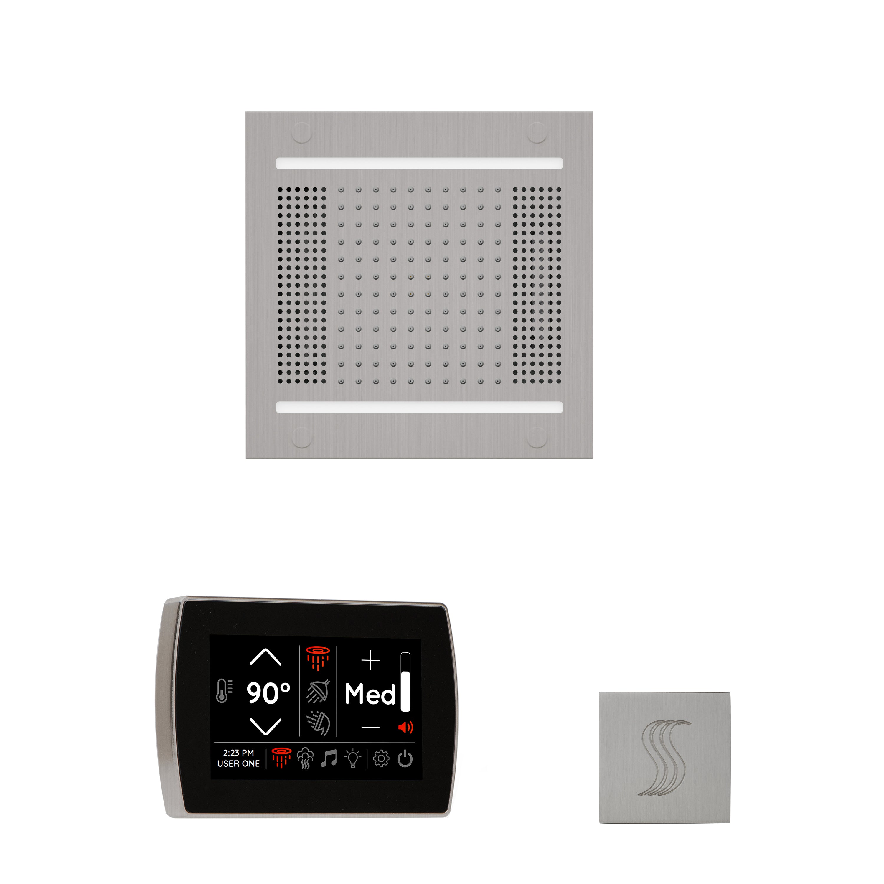 Thermasol The wellness Hydrovive14 Steam Package with SignaTouch Square