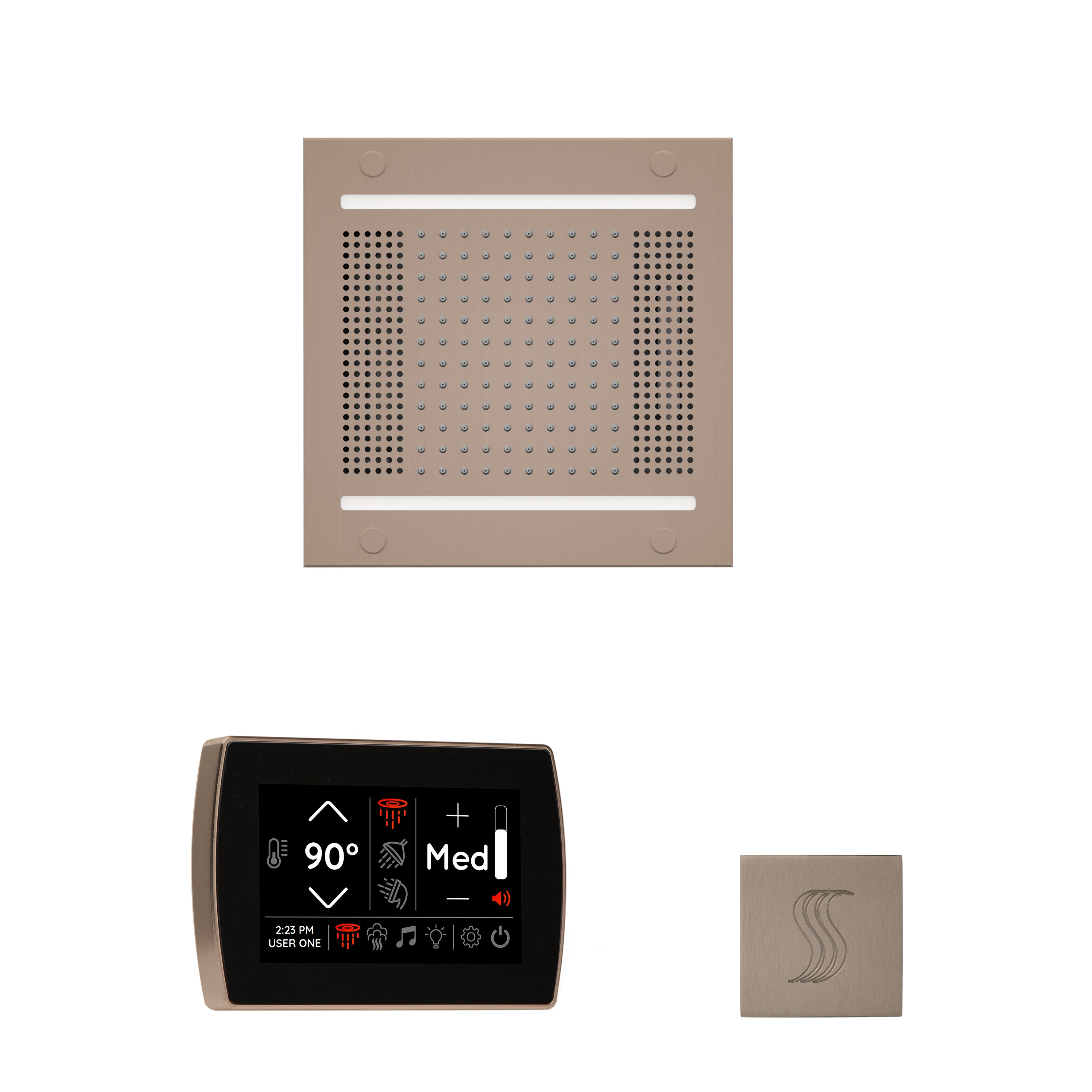 Thermasol The wellness Hydrovive14 Steam Package with SignaTouch Square