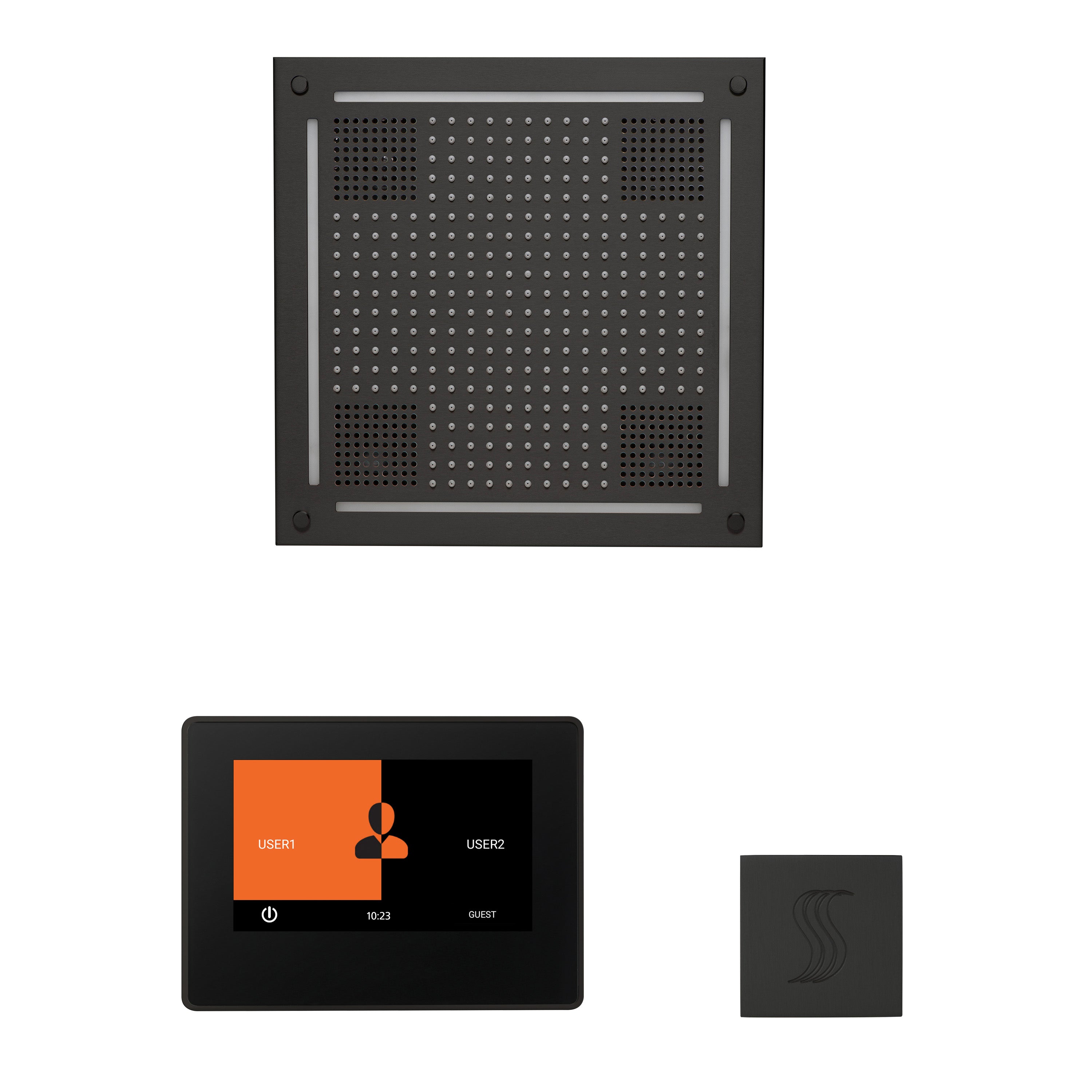 Thermasol The wellness Hydrovive Steam Package with 7" ThermaTouch Square
