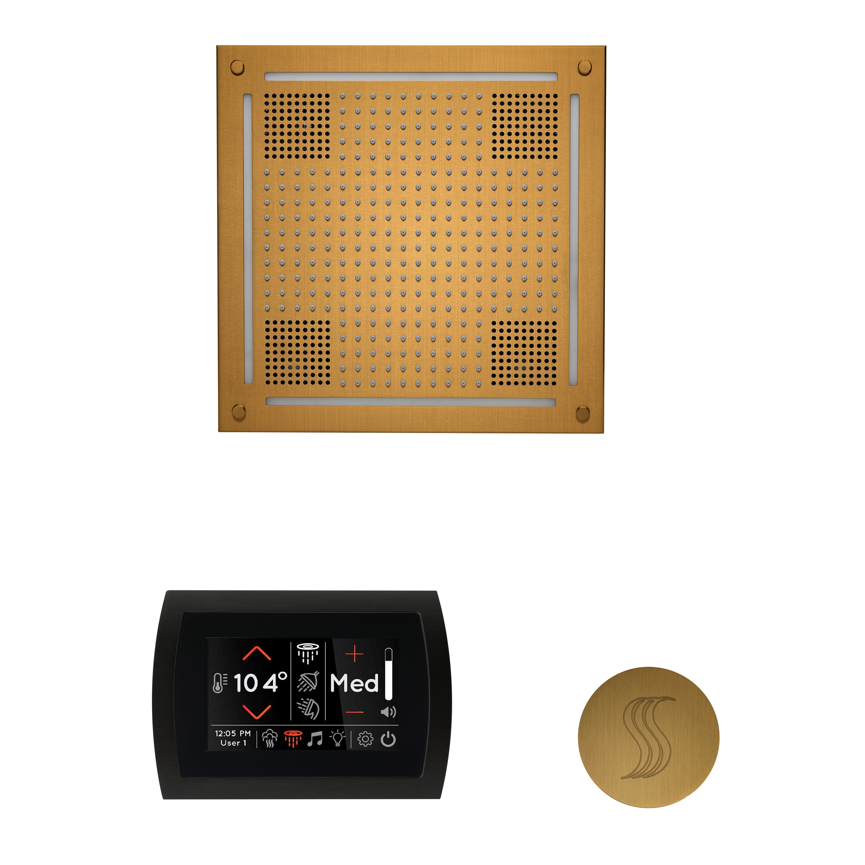 Thermasol The wellness Hydrovive Steam Package with SignaTouch Round