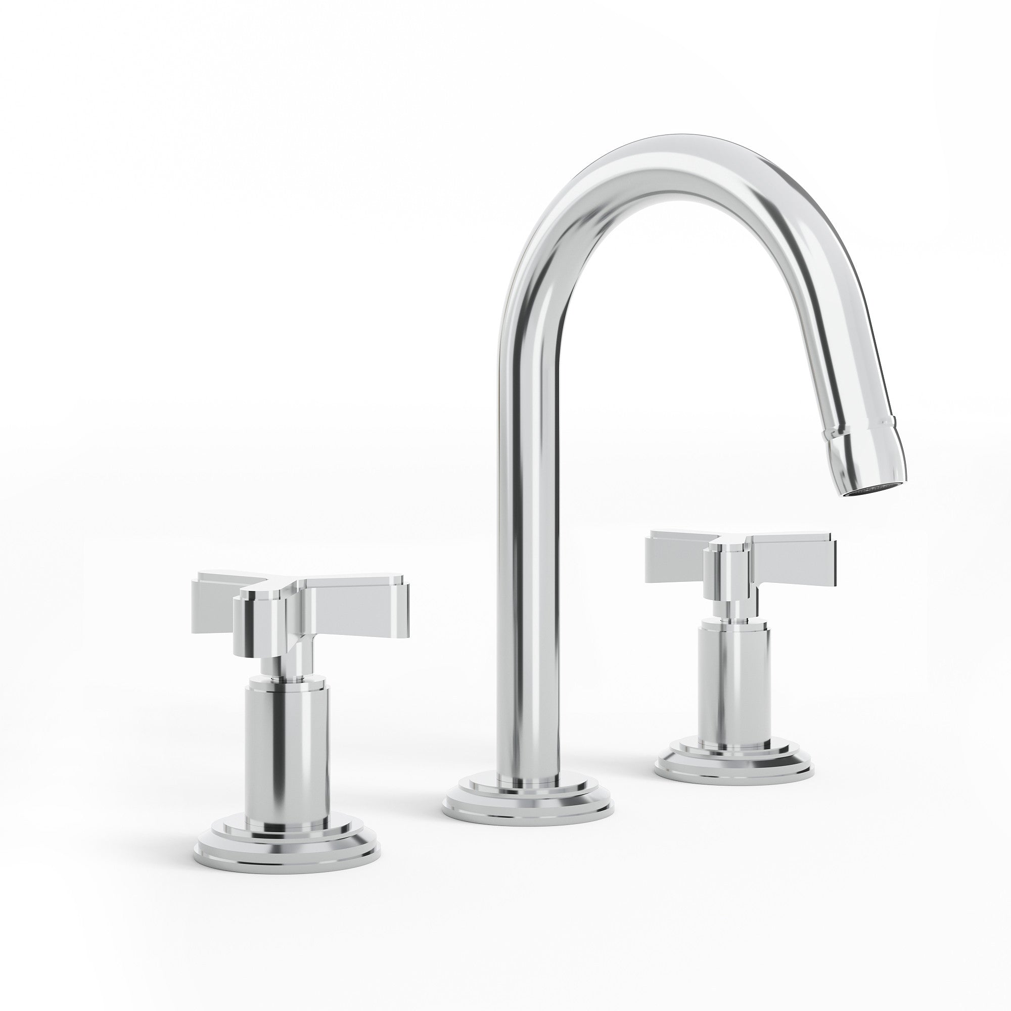 polished chrome faucet