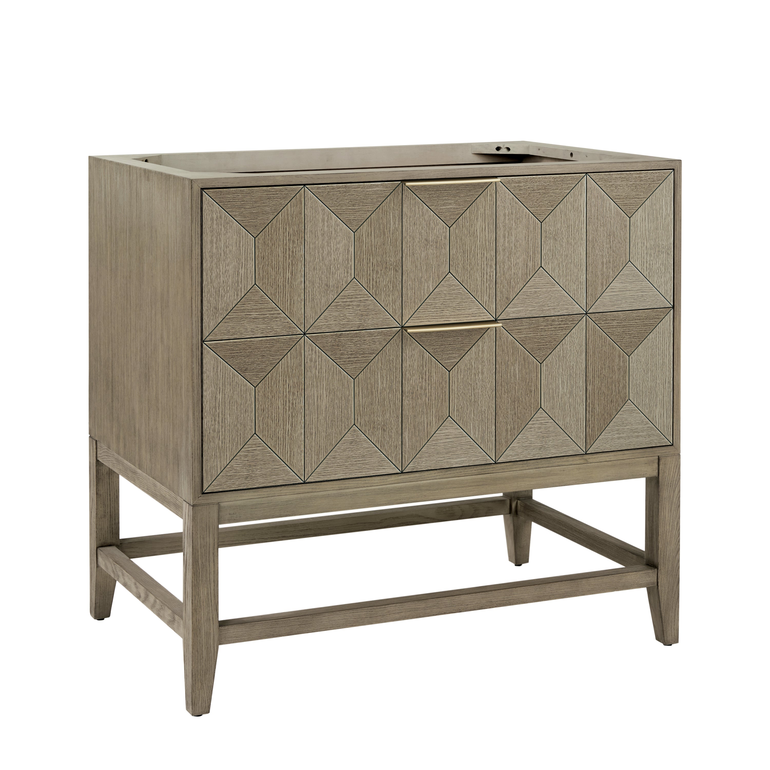 James Martin Vanities Emmeline 36" Single Vanity - Pebble Oak