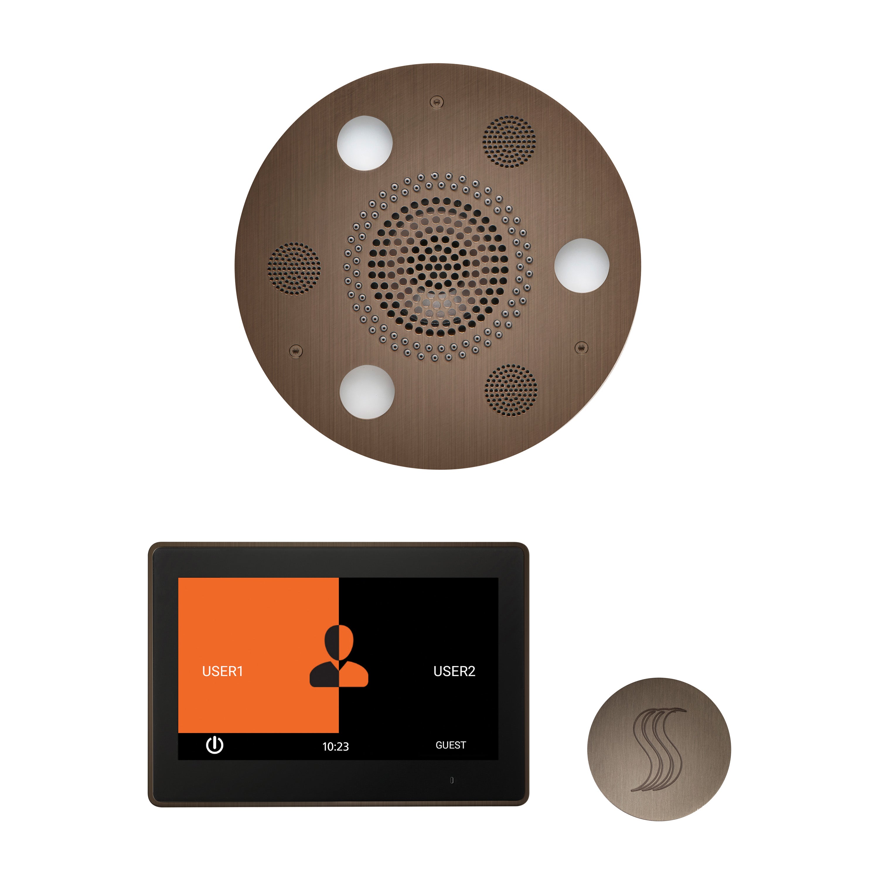 Thermasol The Wellness Steam Package with 10" ThermaTouch Round