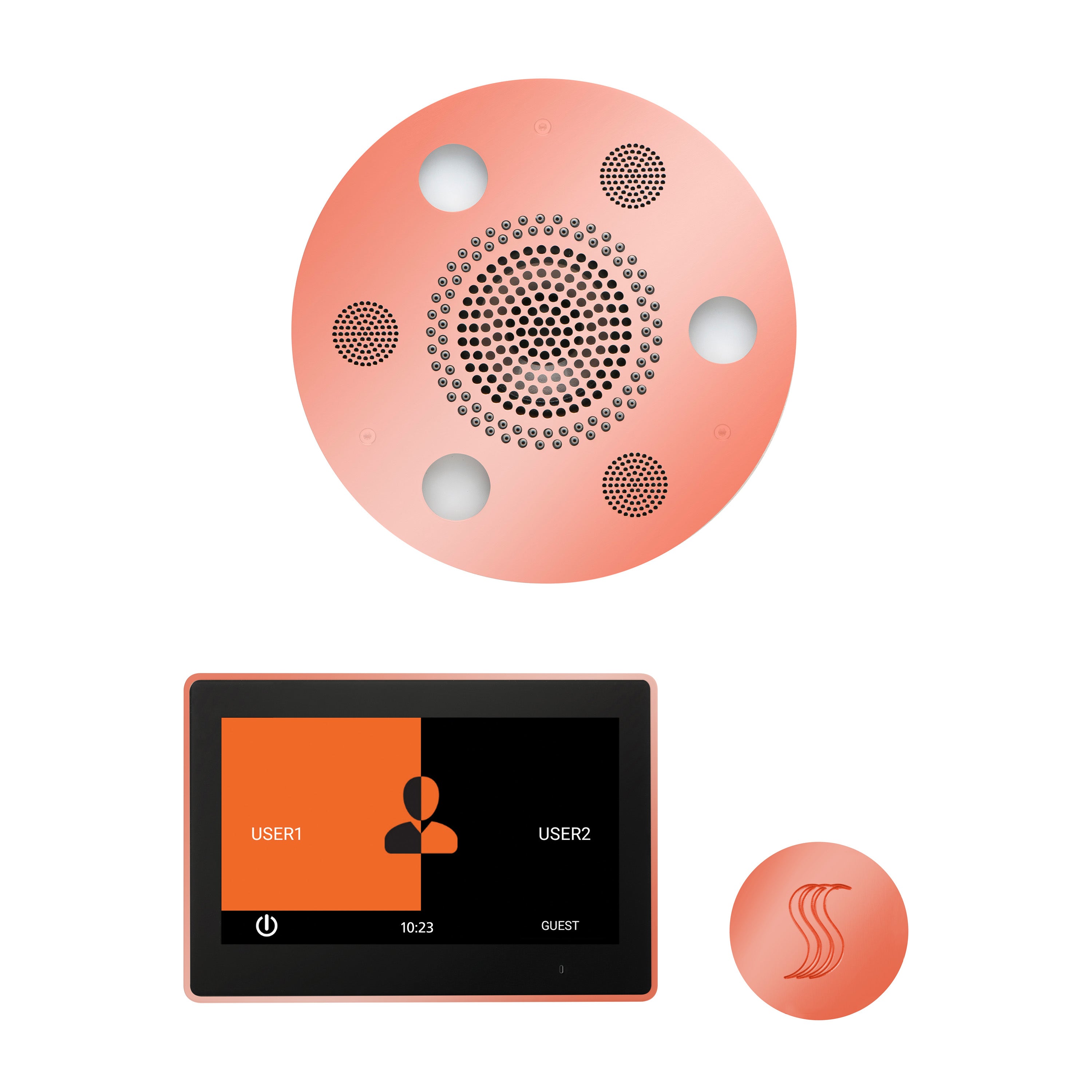 Thermasol The Wellness Steam Package with 10" ThermaTouch Round