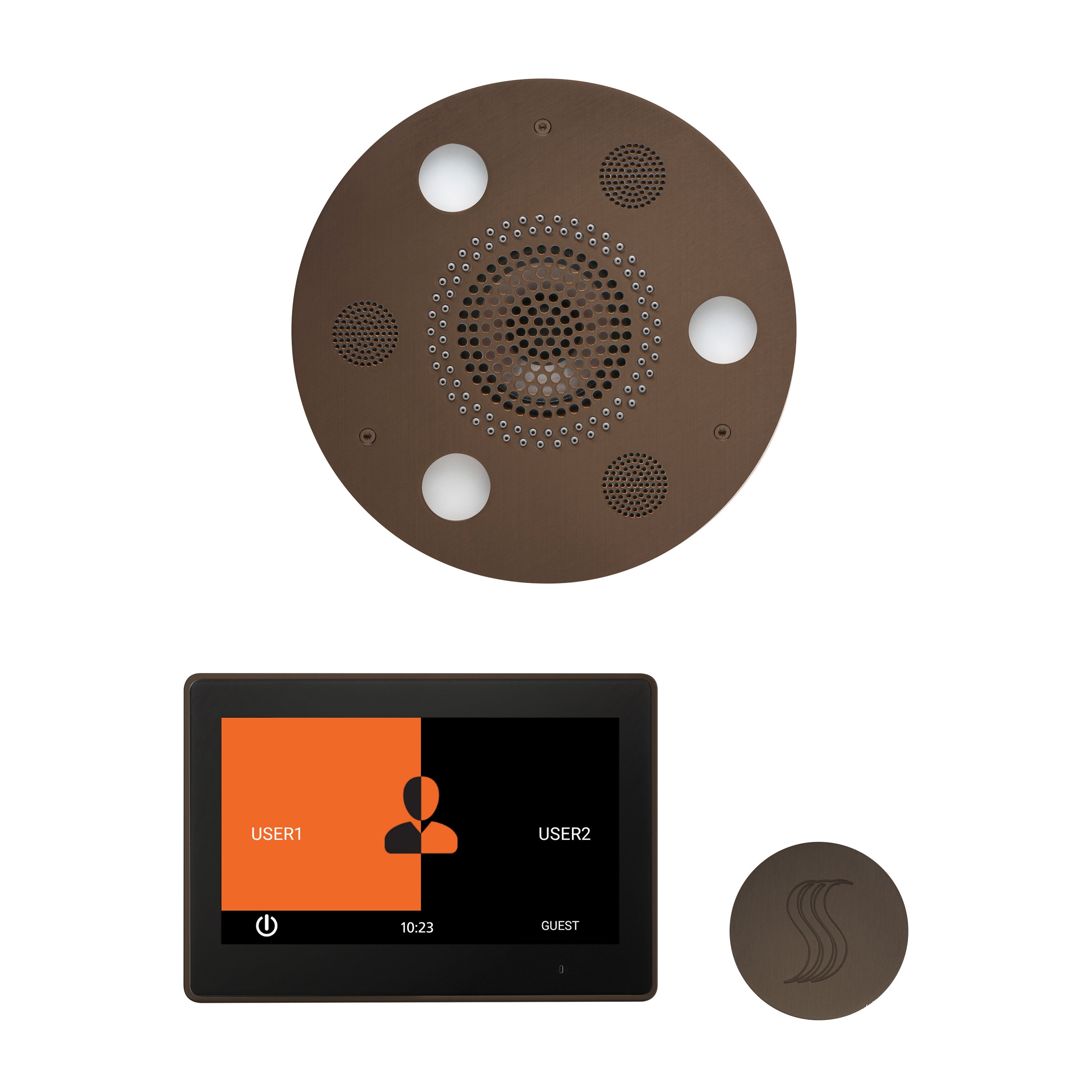 Thermasol The Wellness Steam Package with 10" ThermaTouch Round