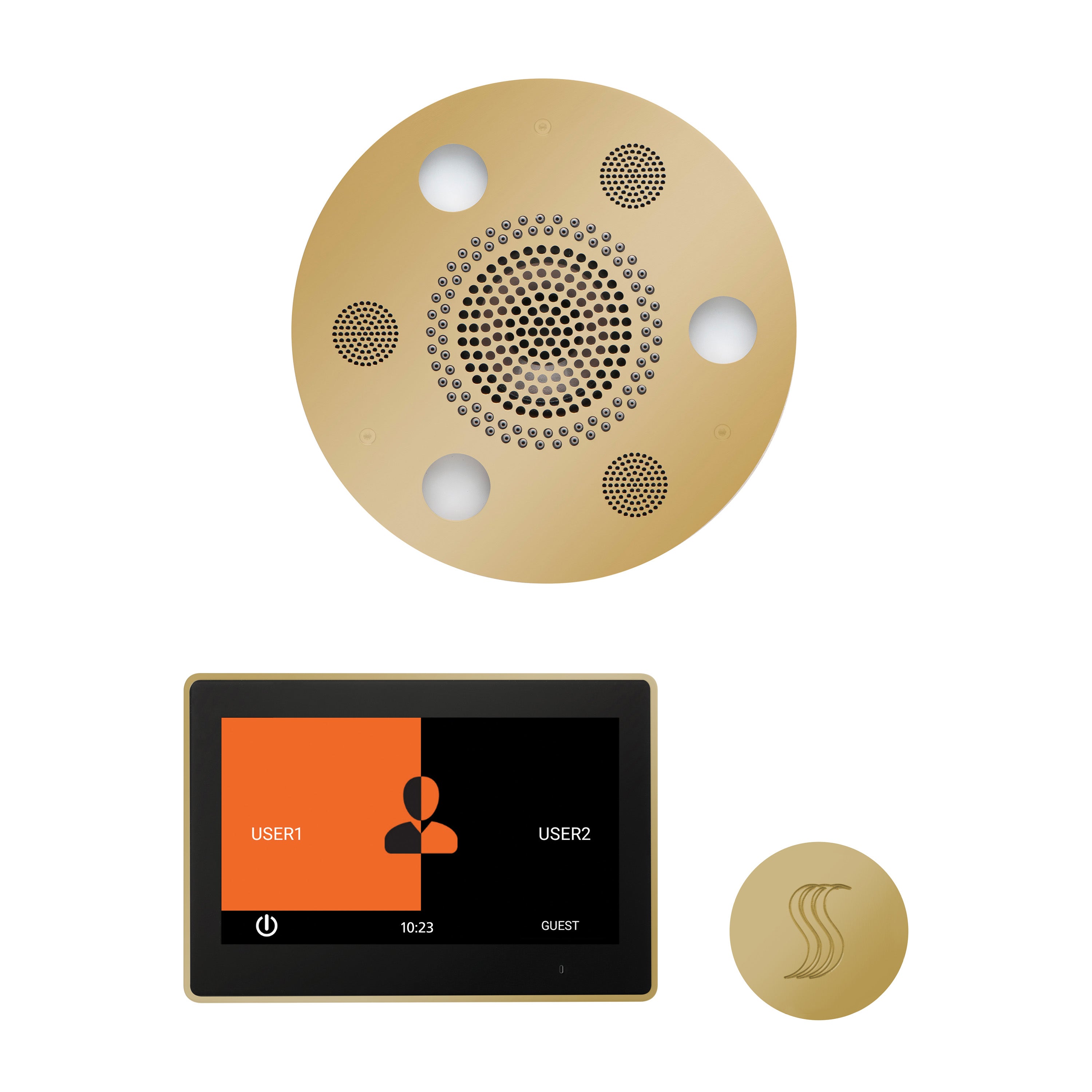Thermasol The Wellness Steam Package with 10" ThermaTouch Round