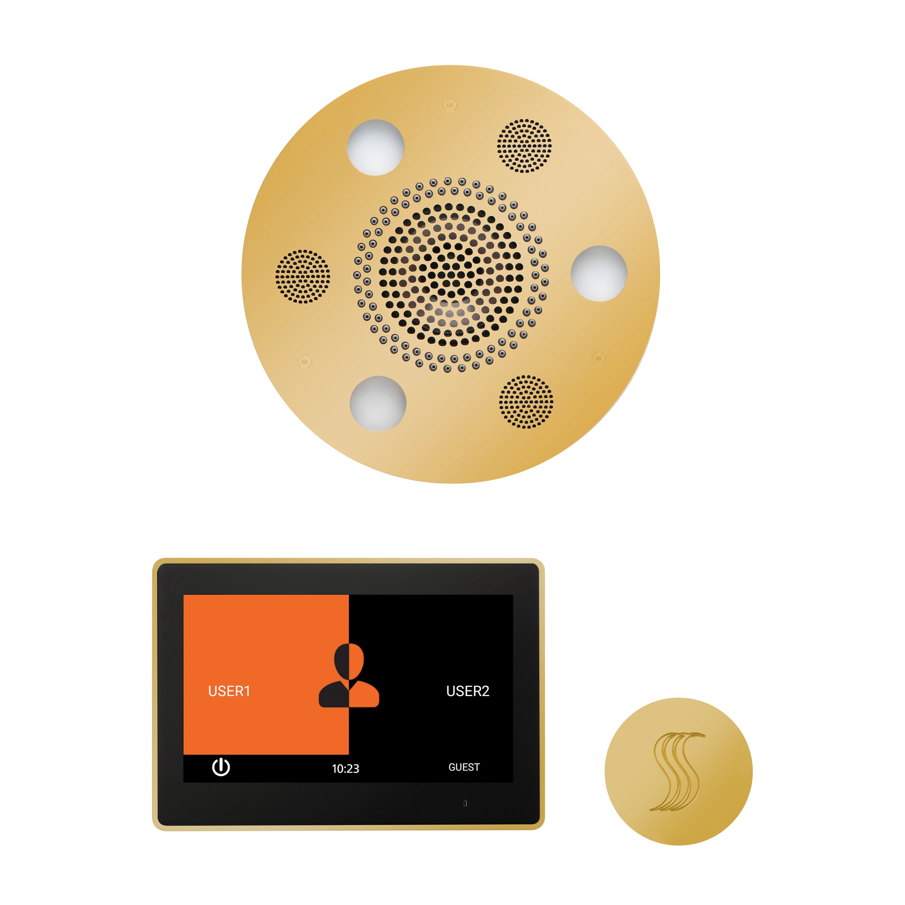 Thermasol The Wellness Steam Package with 10" ThermaTouch Round