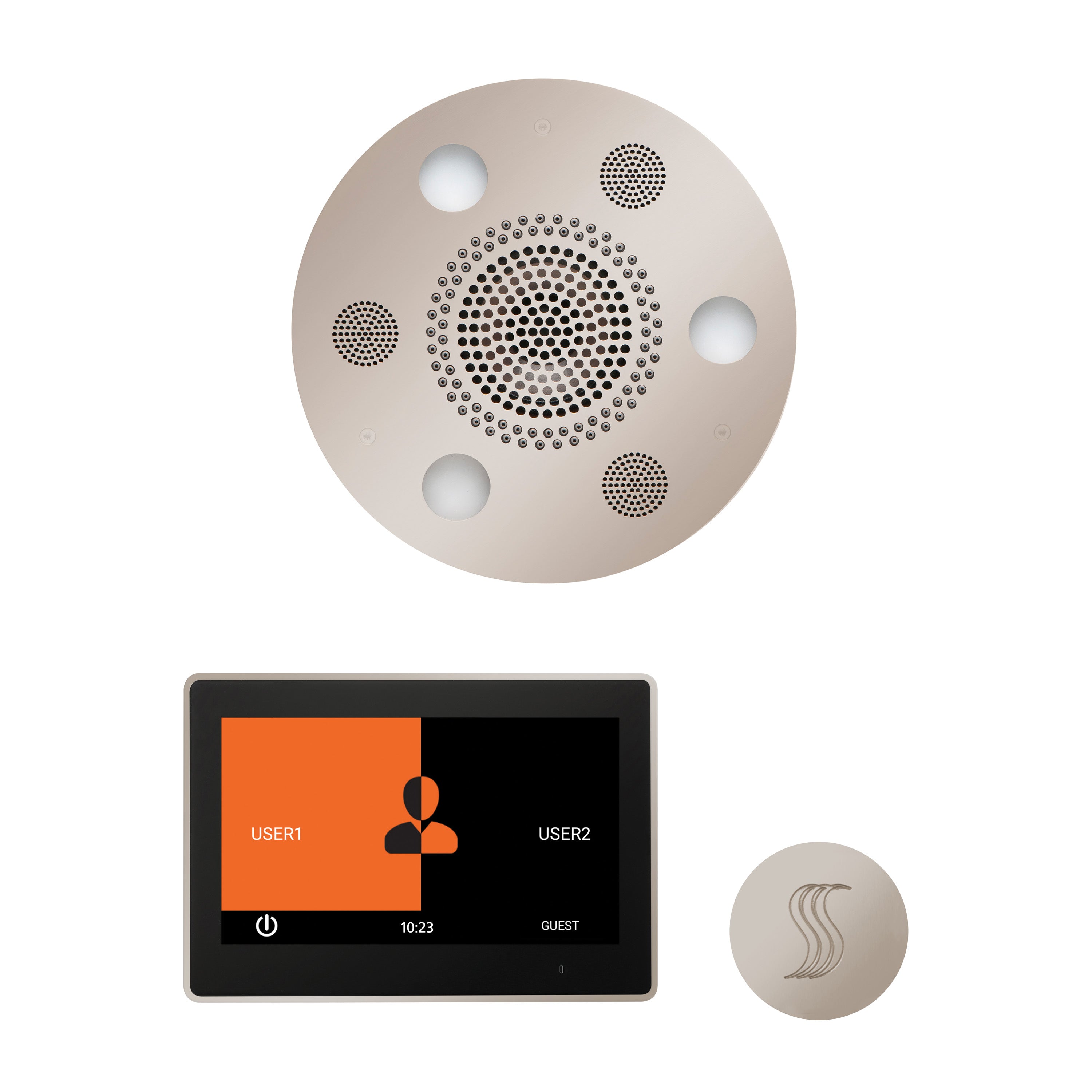 Thermasol The Wellness Steam Package with 10" ThermaTouch Round
