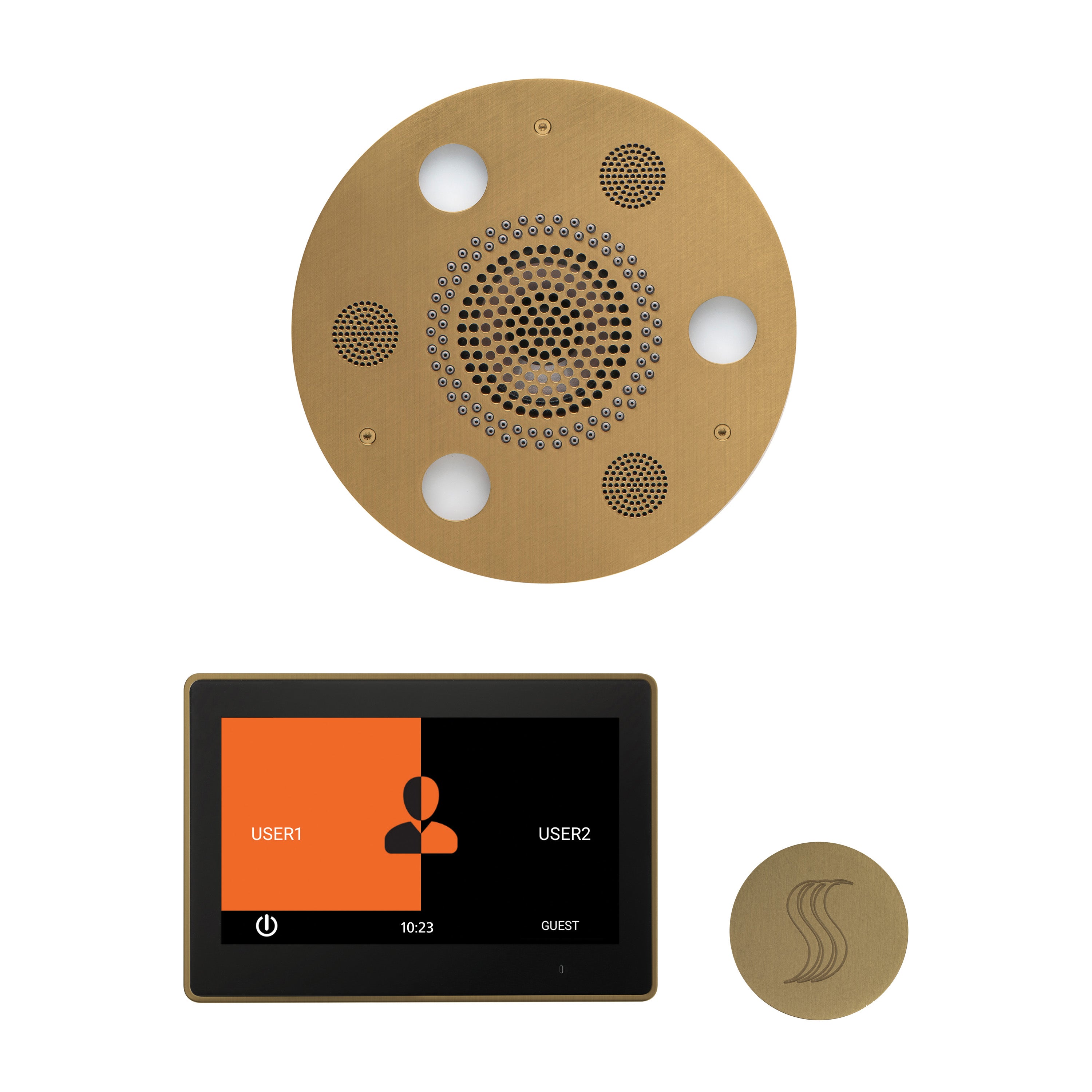 Thermasol The Wellness Steam Package with 10" ThermaTouch Round