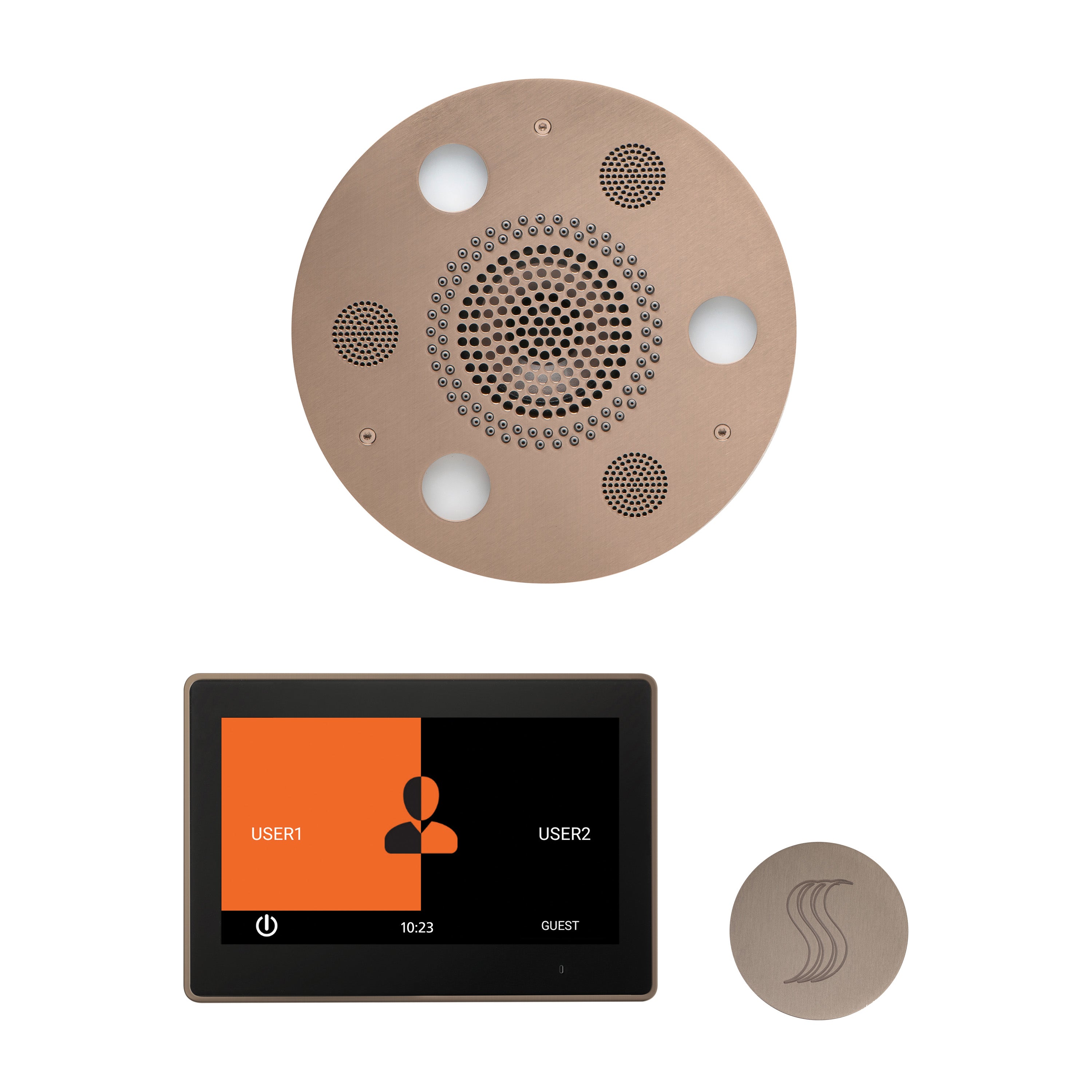 Thermasol The Wellness Steam Package with 10" ThermaTouch Round