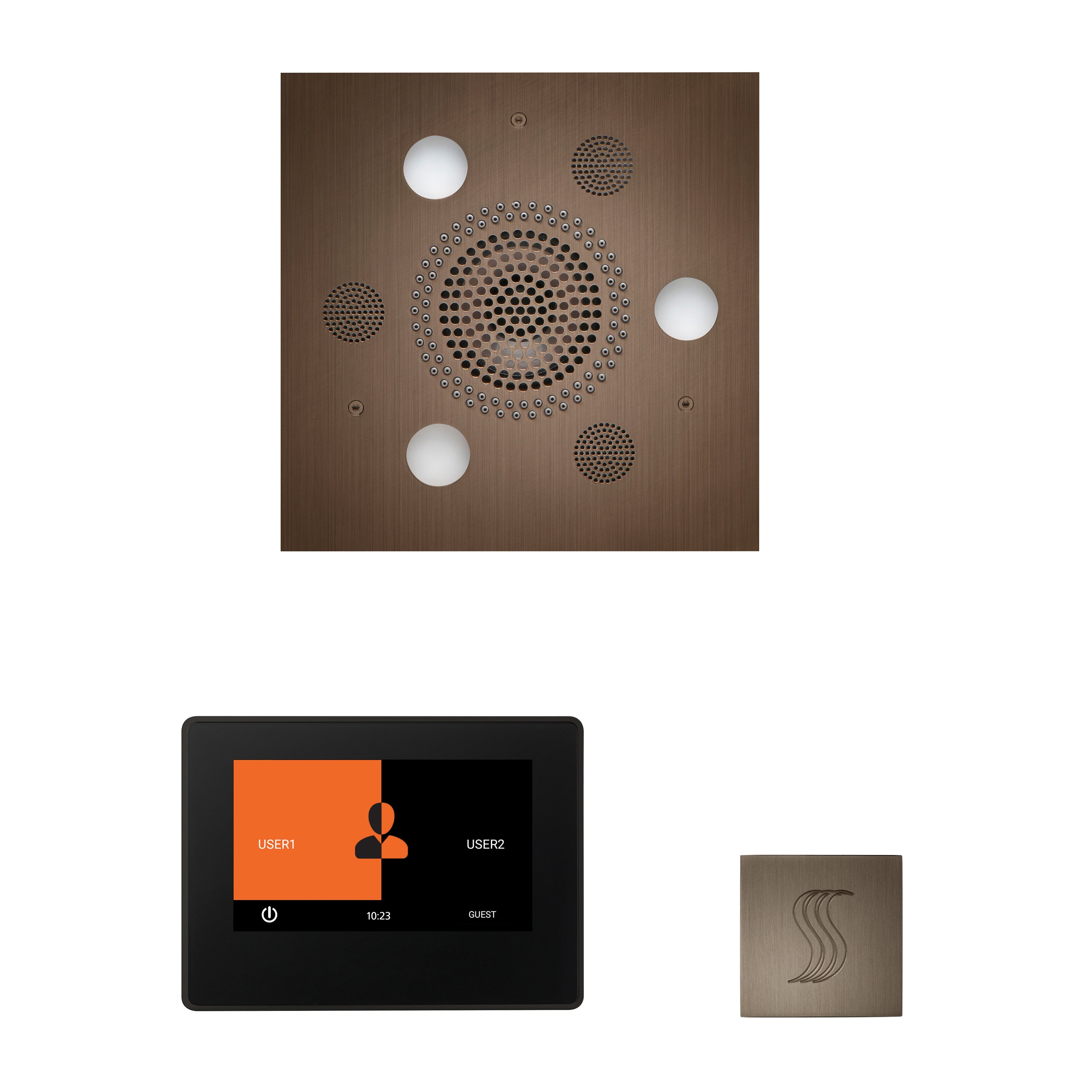 Thermasol The Wellness Steam Package with 7" ThermaTouch Square
