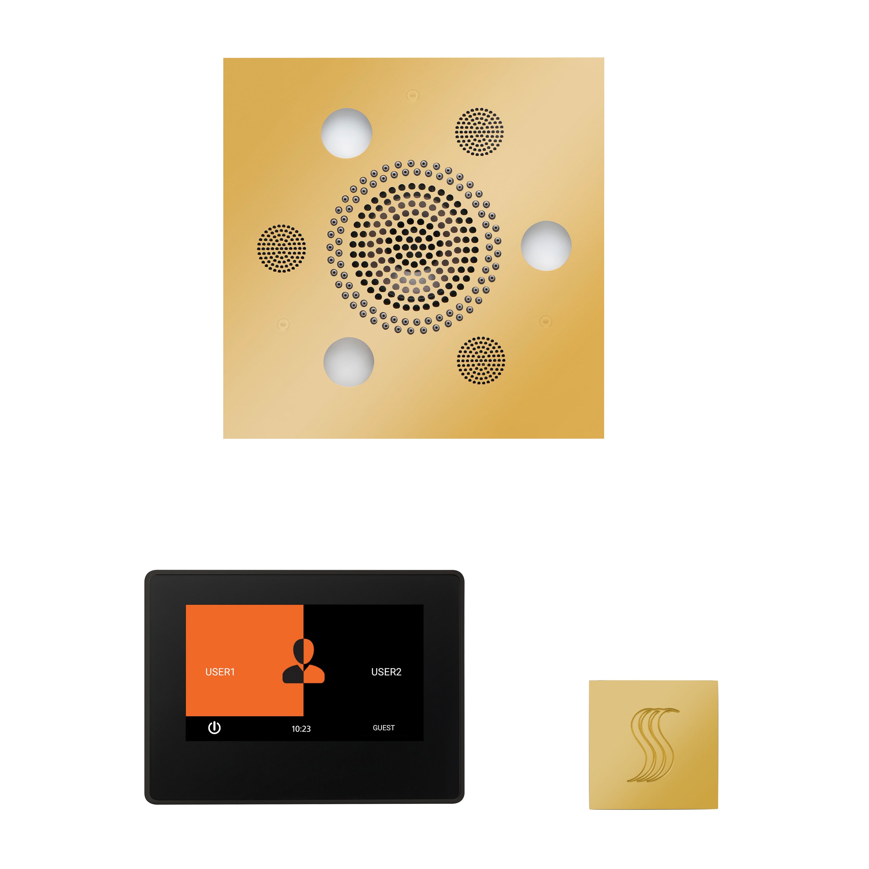 Thermasol The Wellness Steam Package with 7" ThermaTouch Square