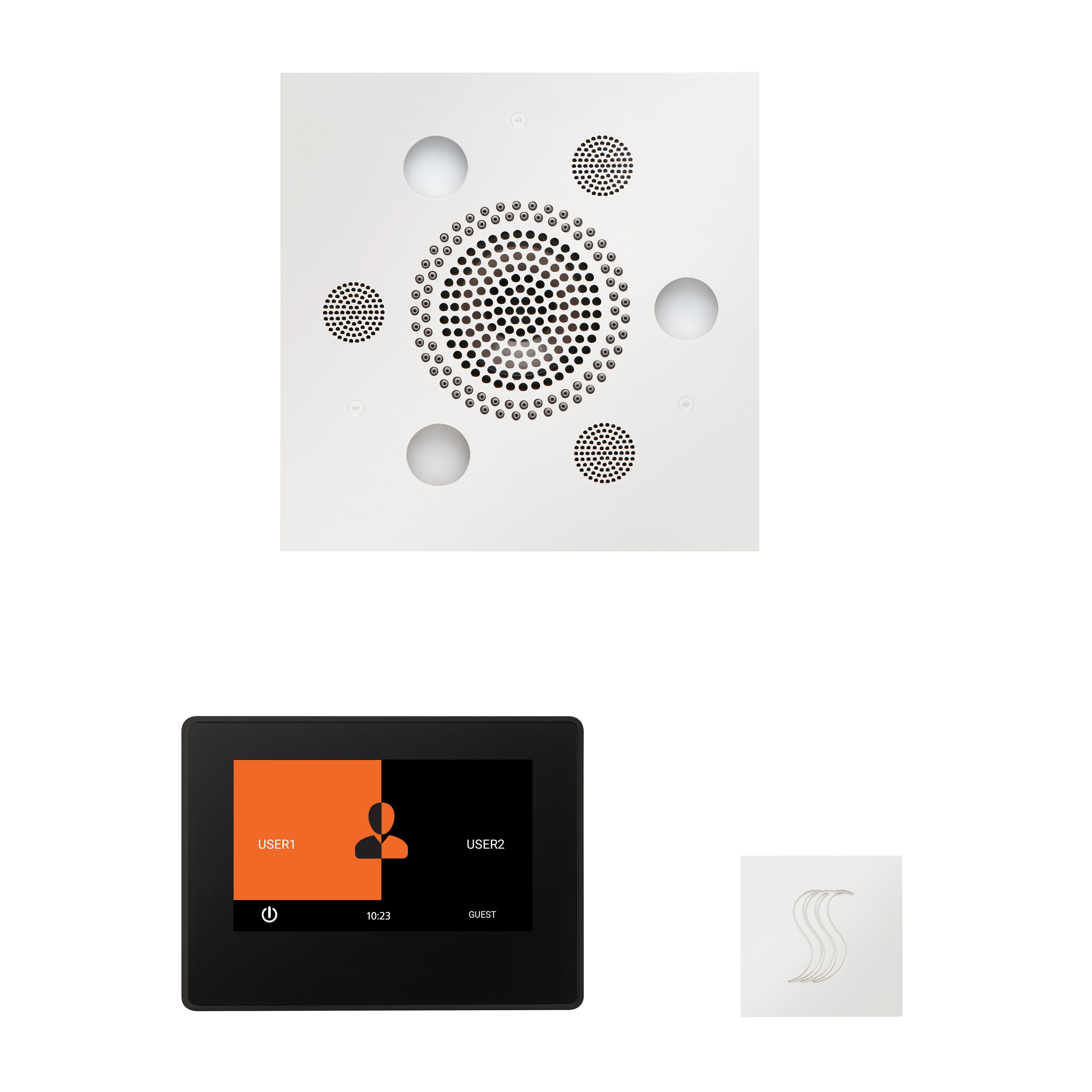 Thermasol The Wellness Steam Package with 7" ThermaTouch Square