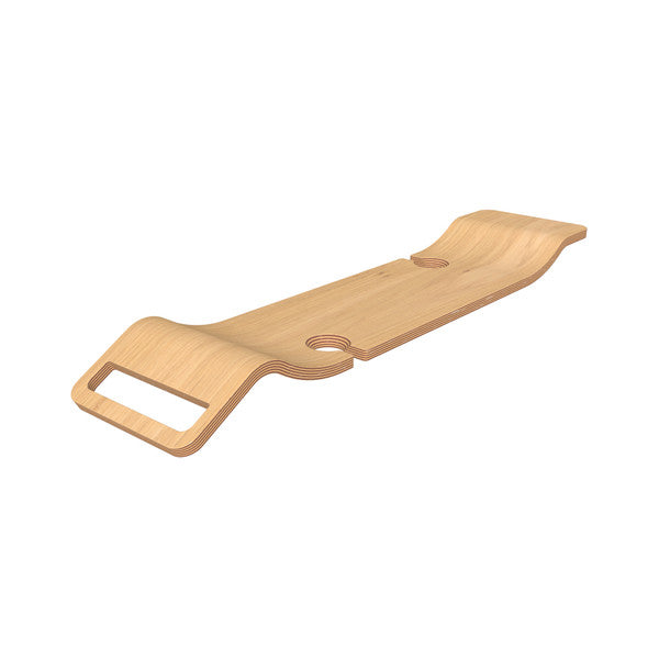 oak bathtub rack