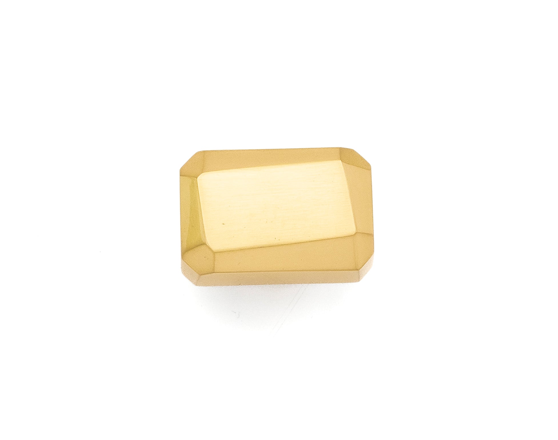 satin brass knob
