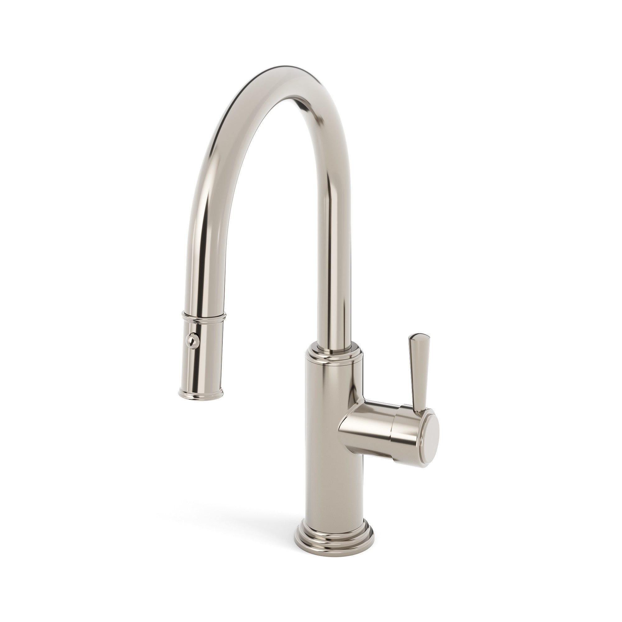 polished nickel faucet