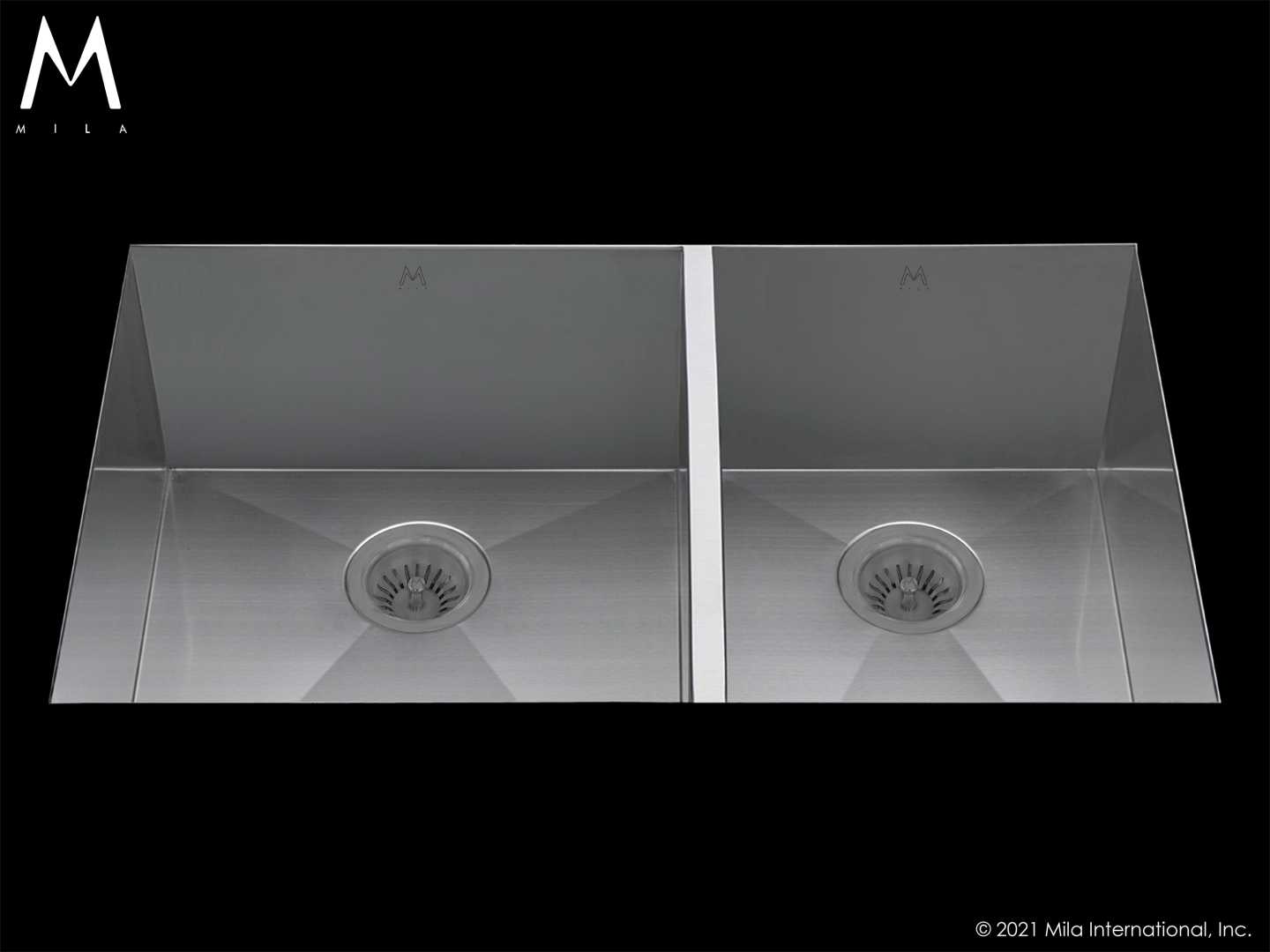 satin brushed ss kitchen sink