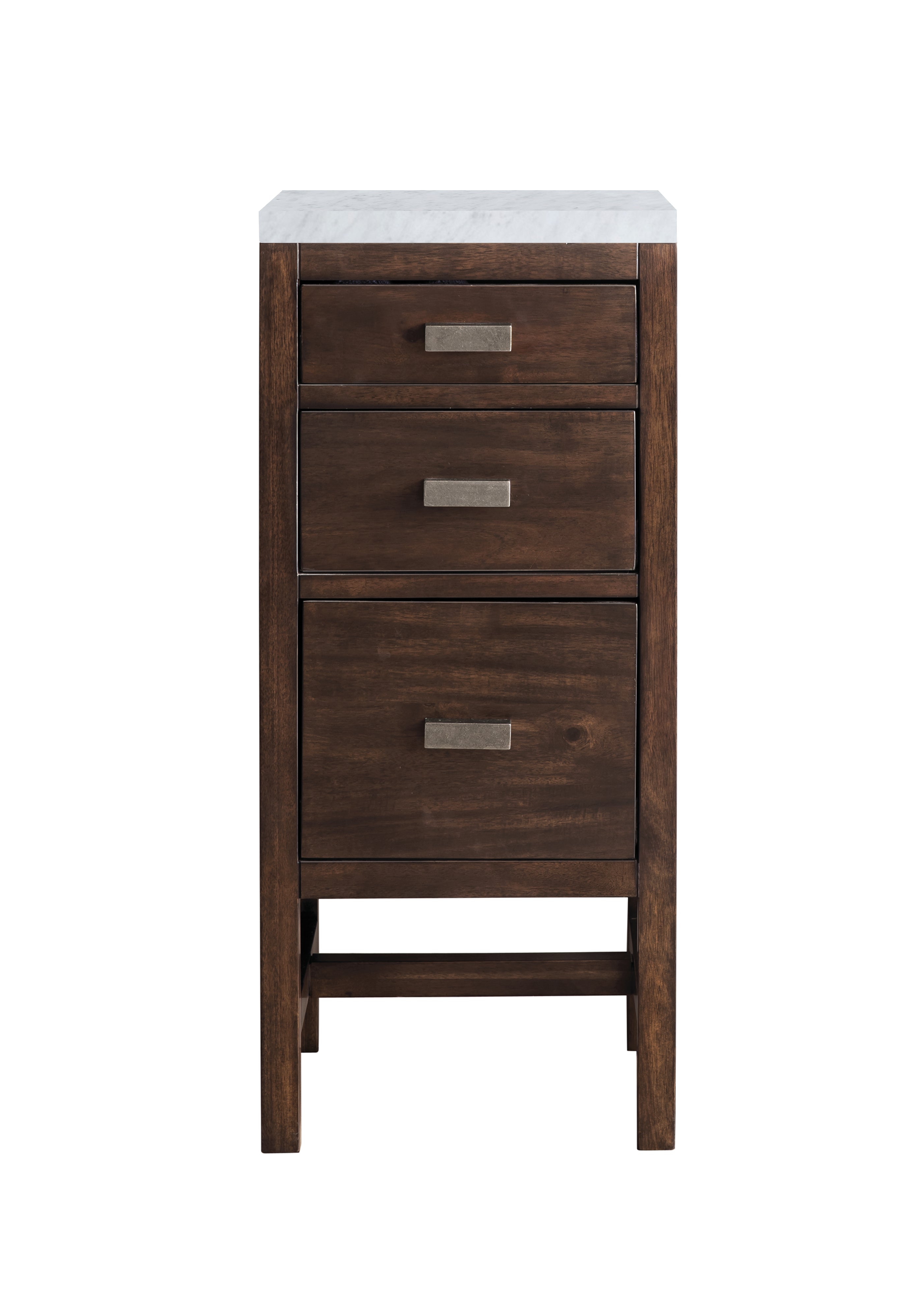 James Martin Vanities Addison 15" Base Cabinet - Mid-Century Acacia