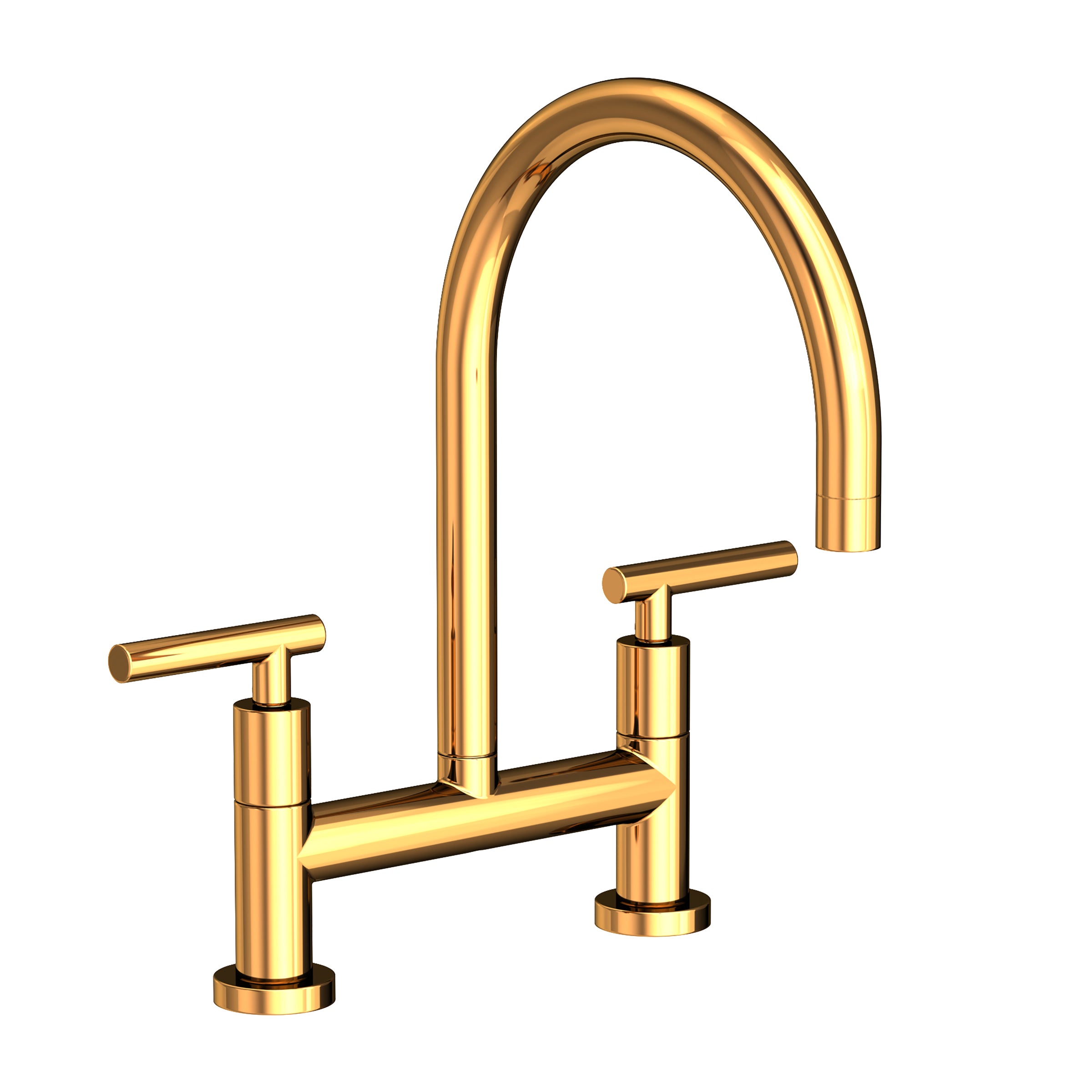 Newport Brass East Linear Kitchen Bridge Faucet