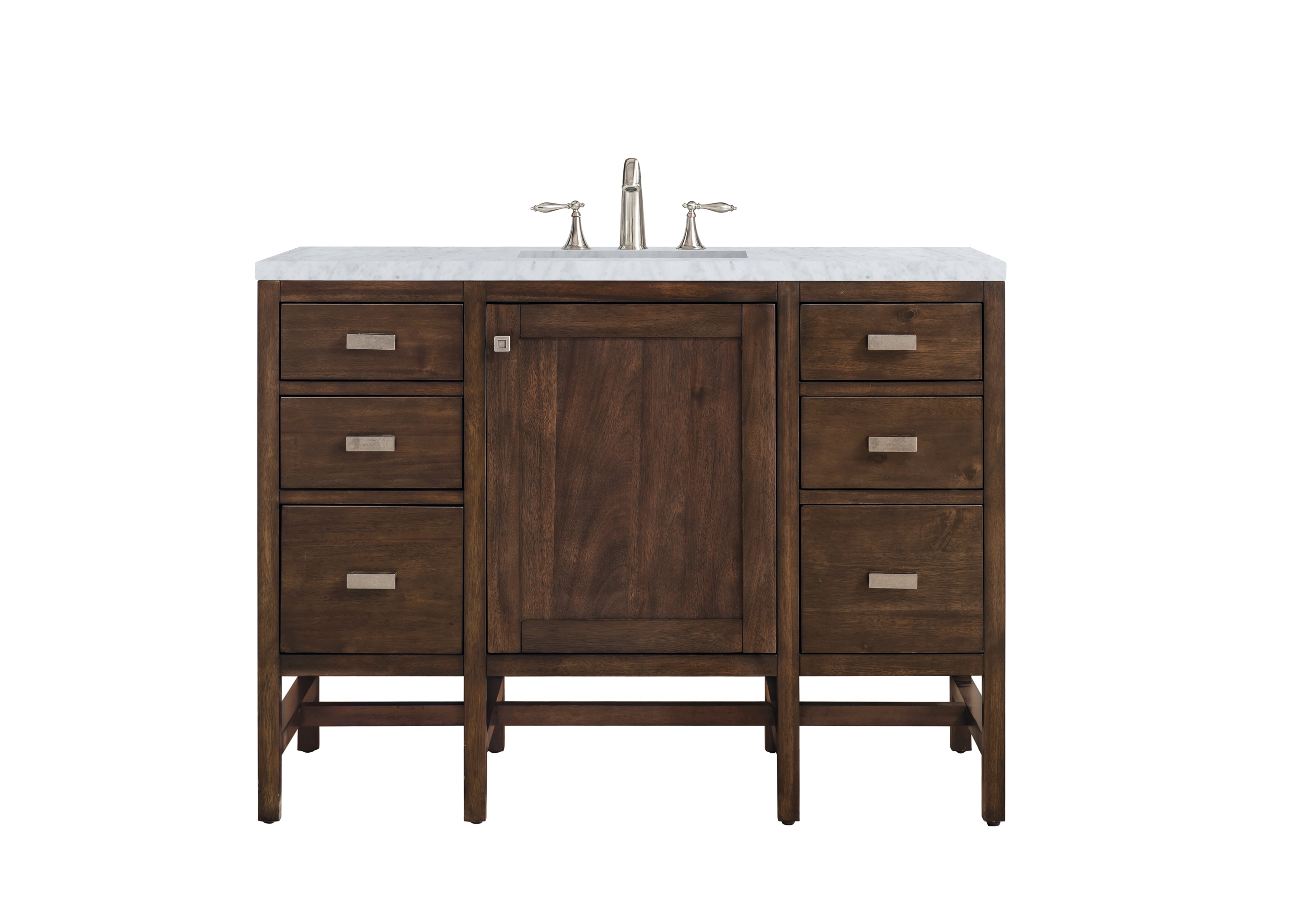 James Martin Vanities Addison 48" Single Vanity - Mid-Century Acacia
