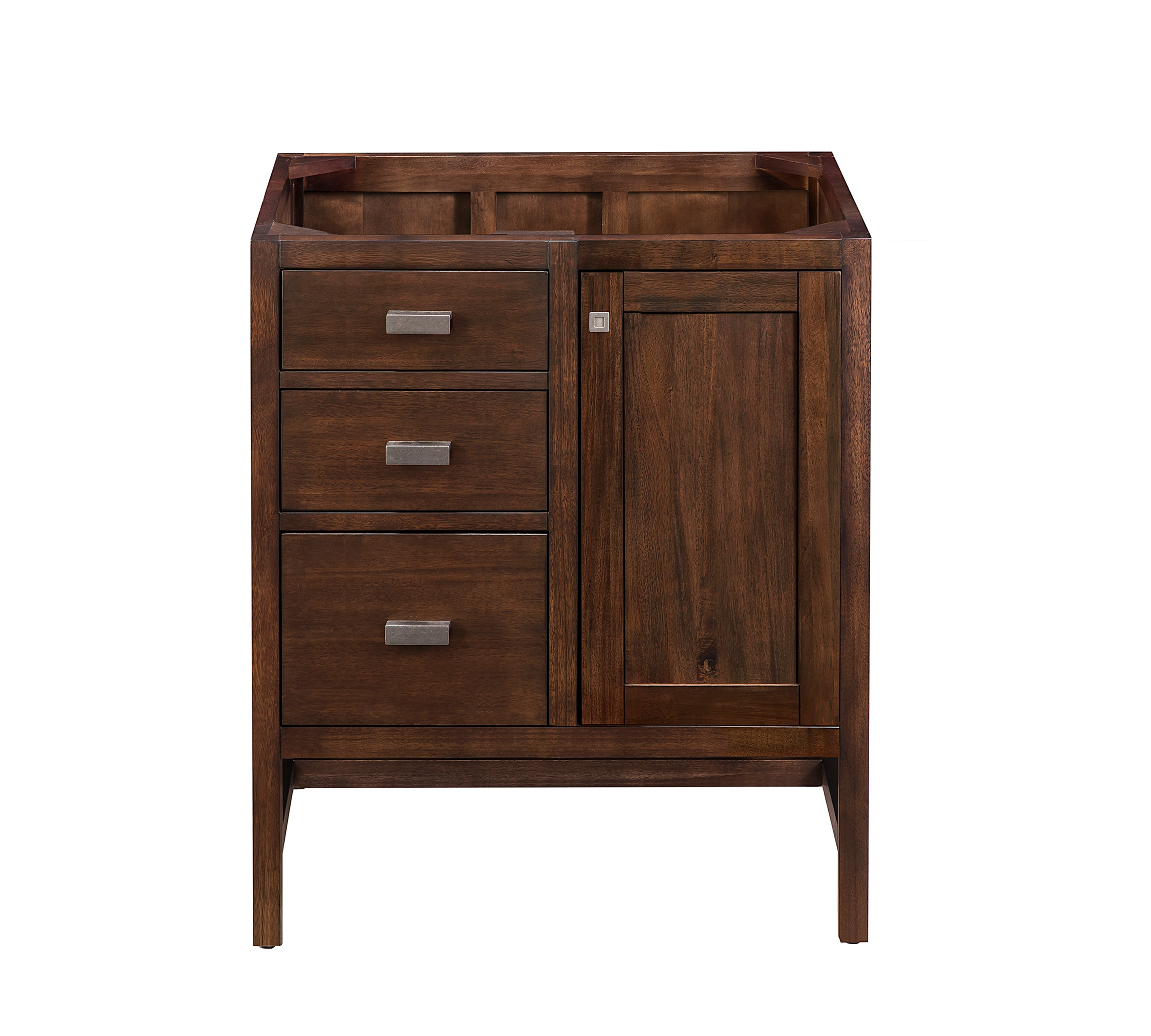 James Martin Vanities Addison 30" Single Vanity - Mid-Century Acacia