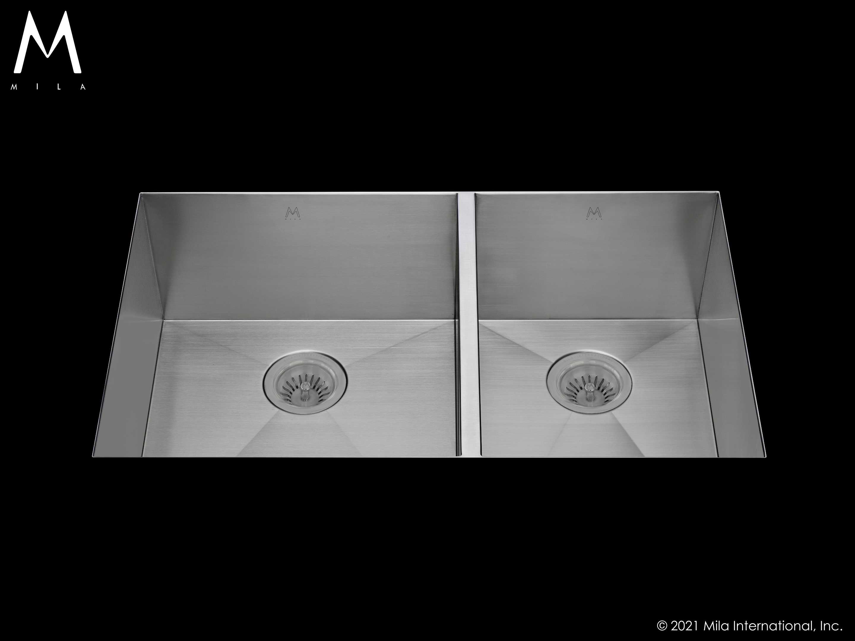 satin brushed ss kitchen sink