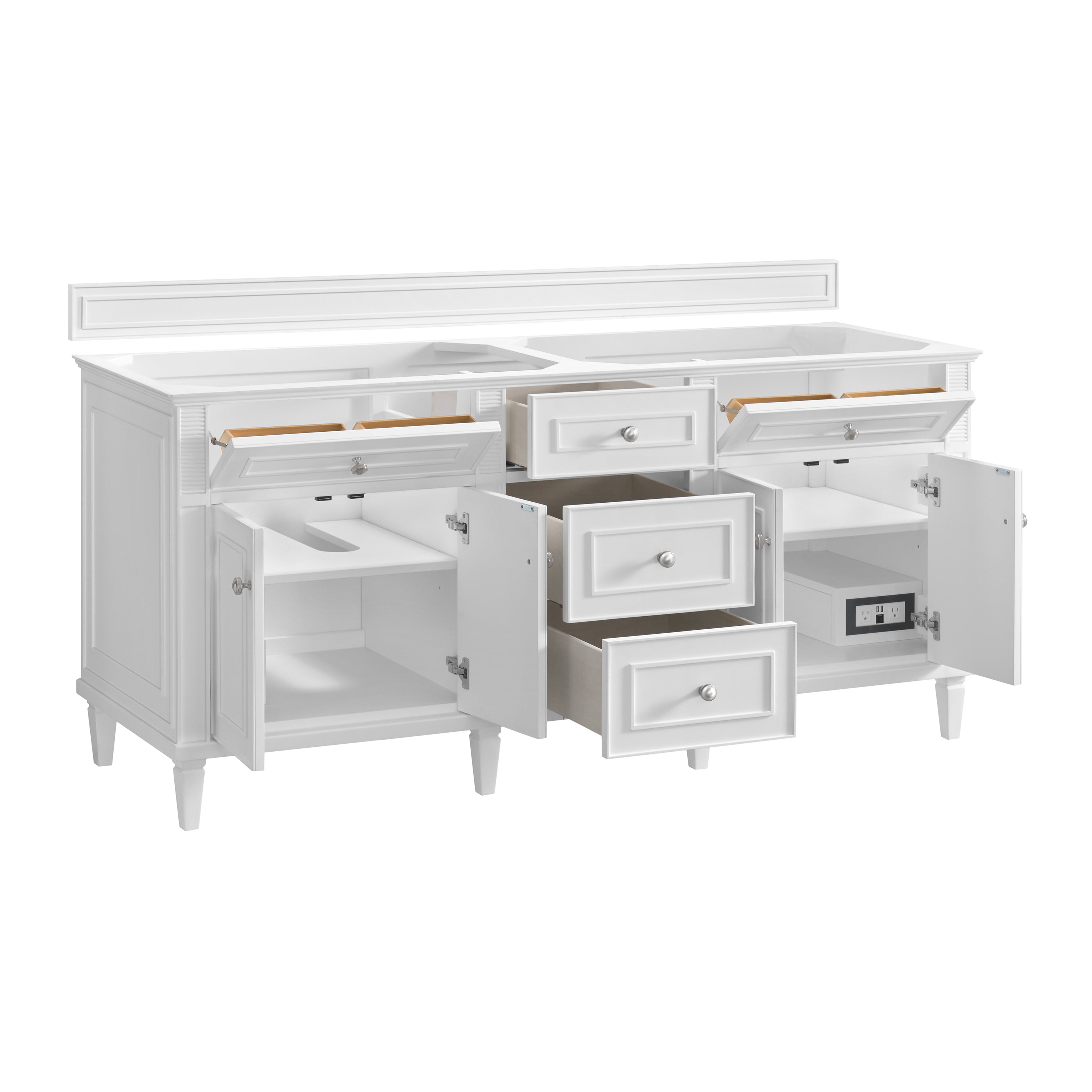 arctic fall solid surface top vanity