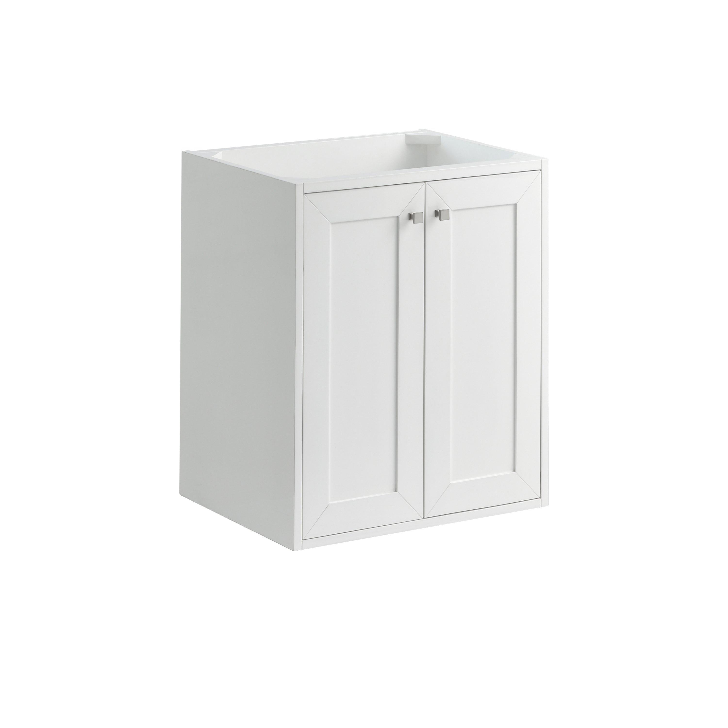glossy white Vanity