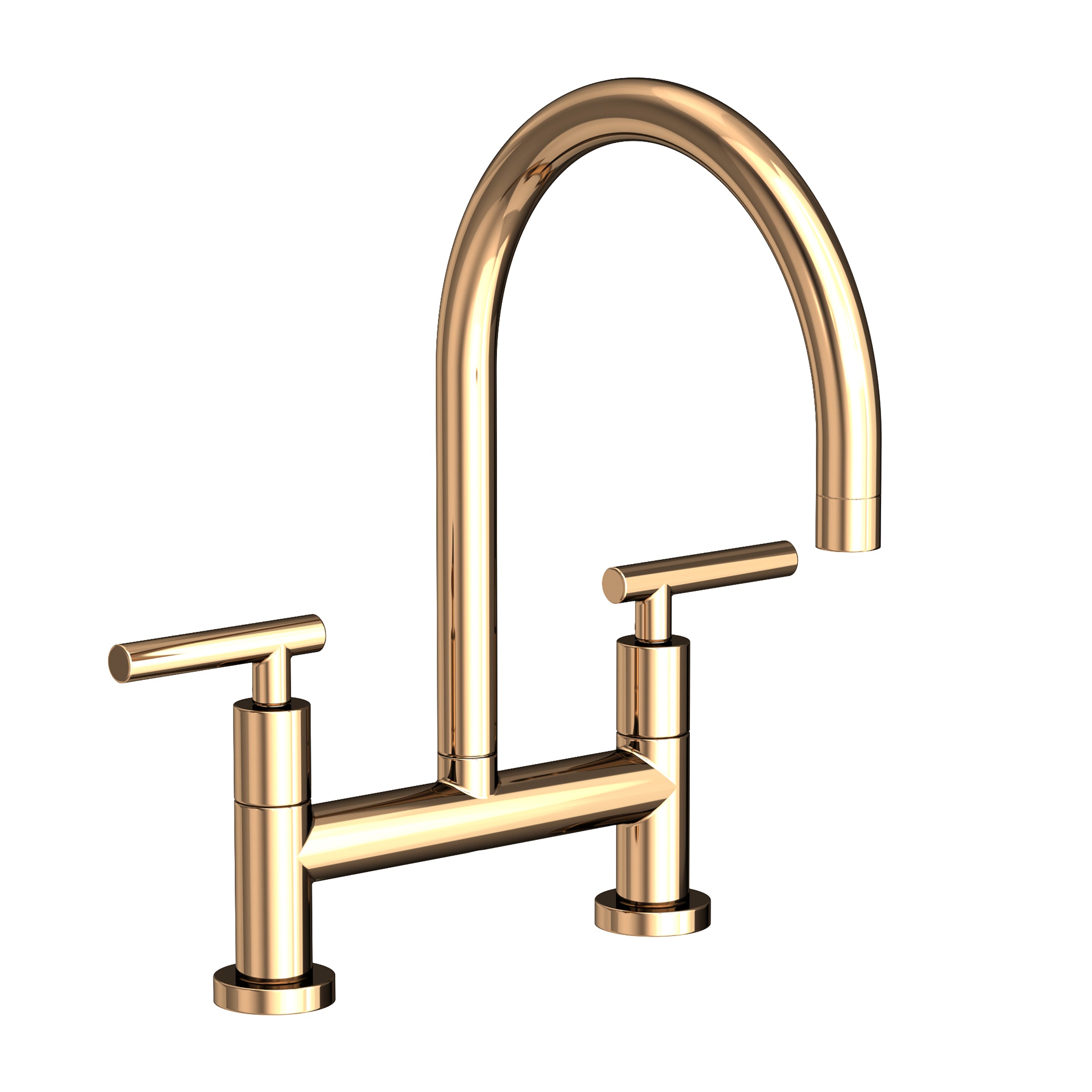 Newport Brass East Linear Kitchen Bridge Faucet
