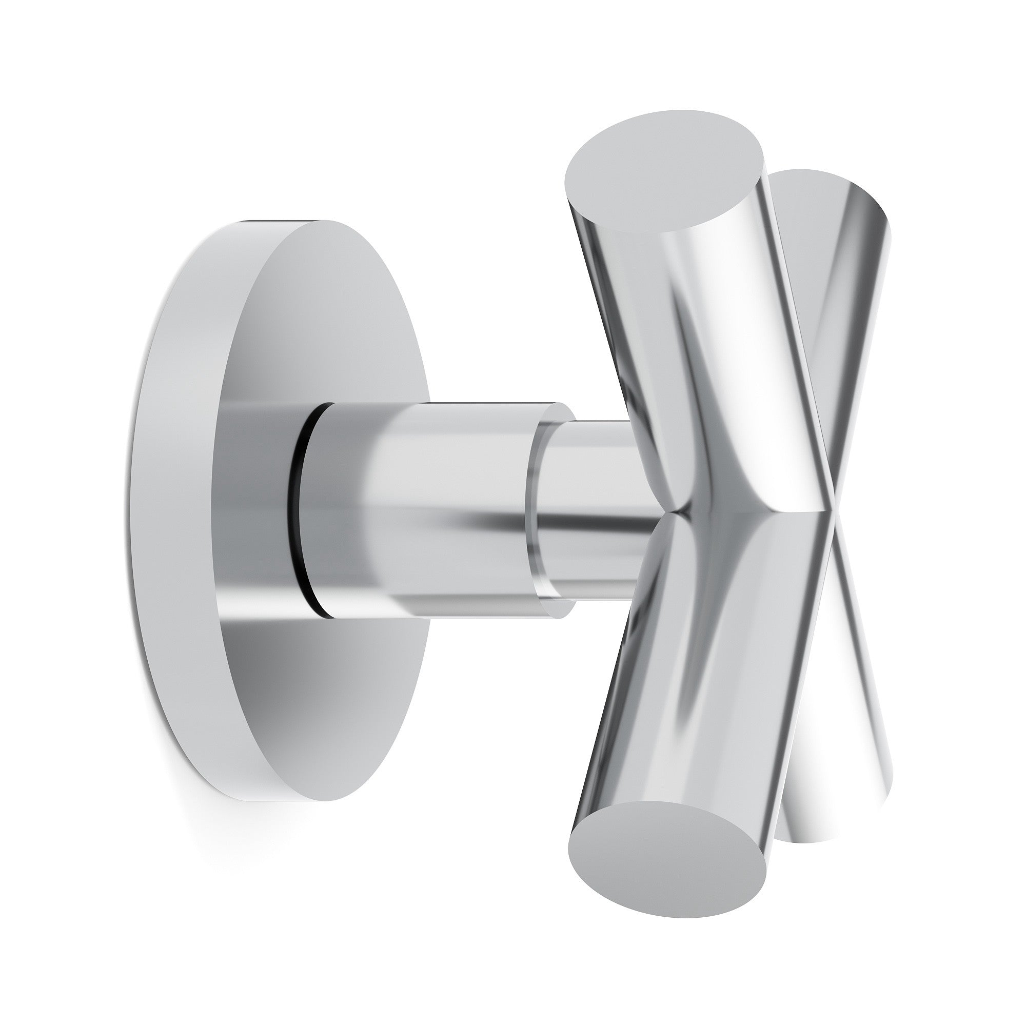 polished chrome trim