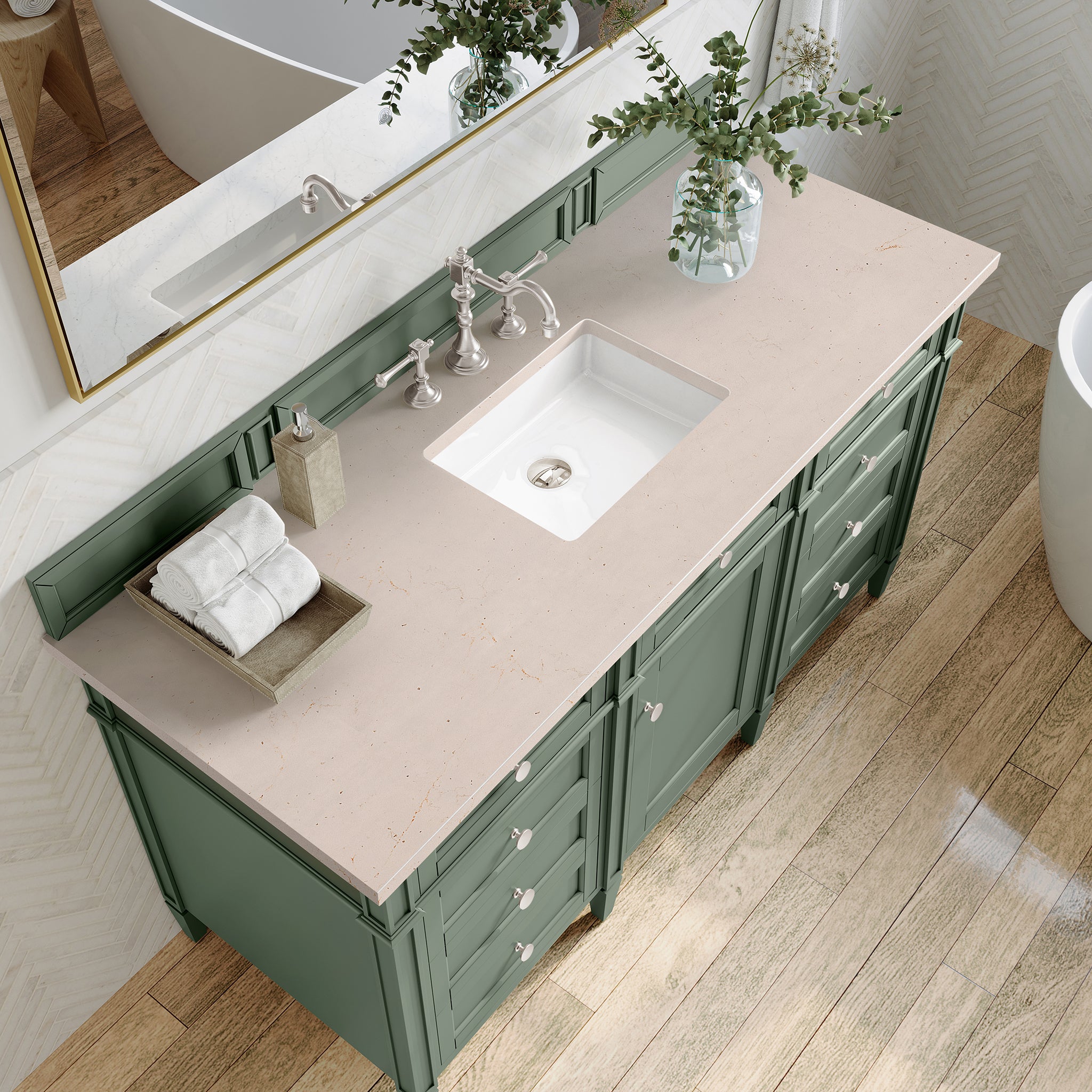 eternal marfil top vanity