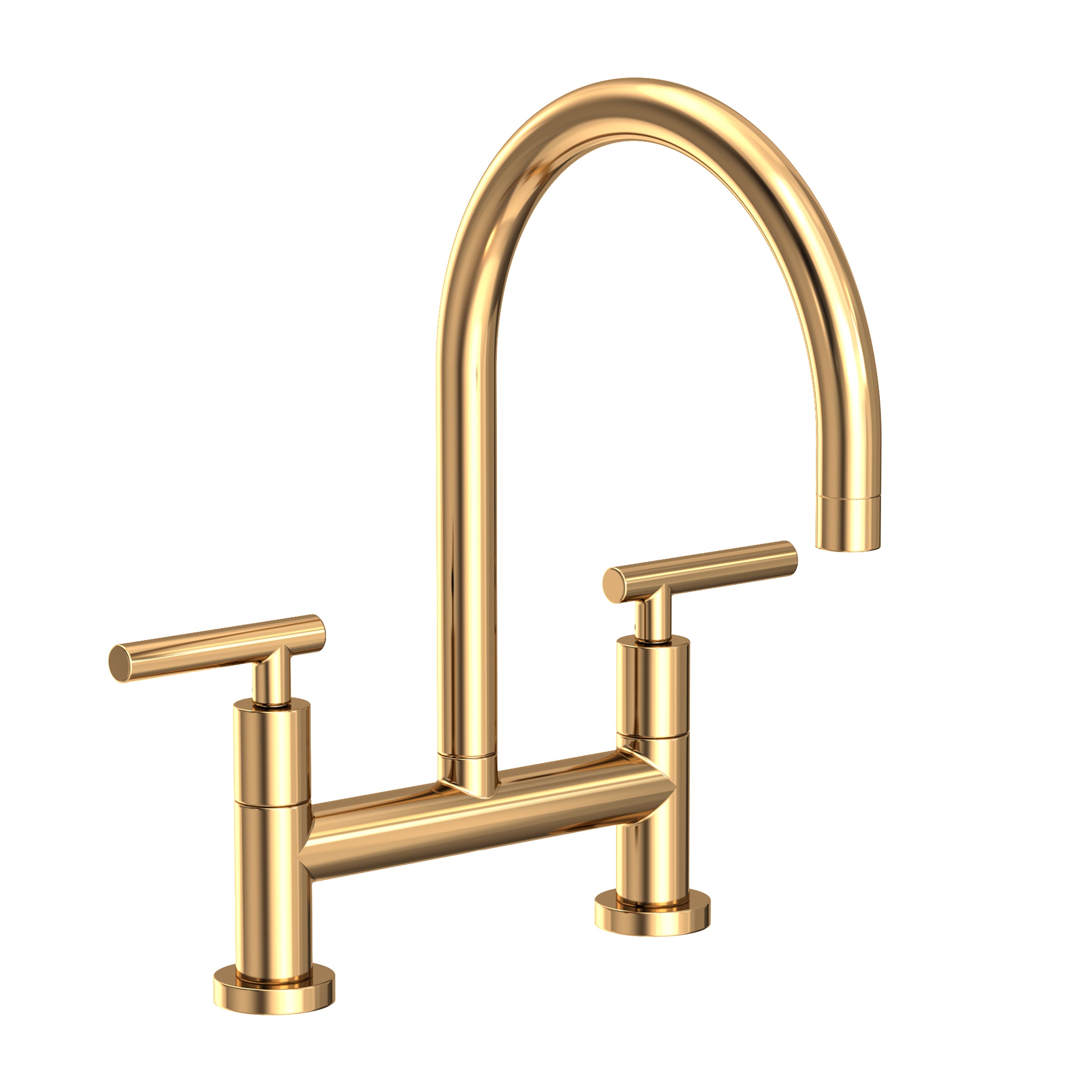 Newport Brass East Linear Kitchen Bridge Faucet