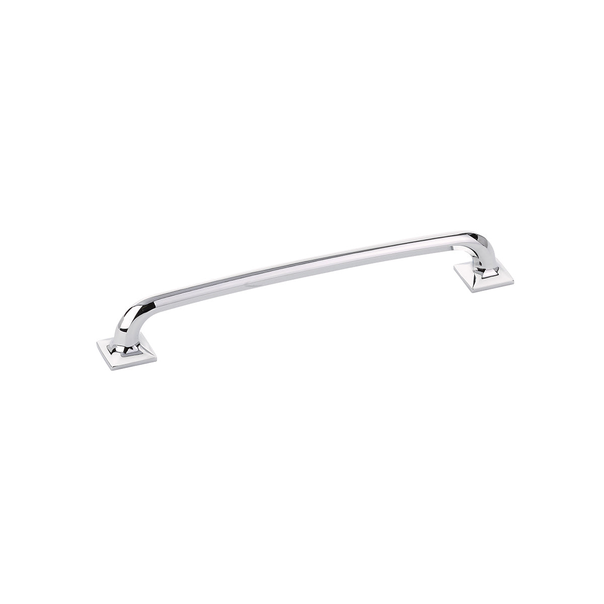 polished chrome cabinet pull