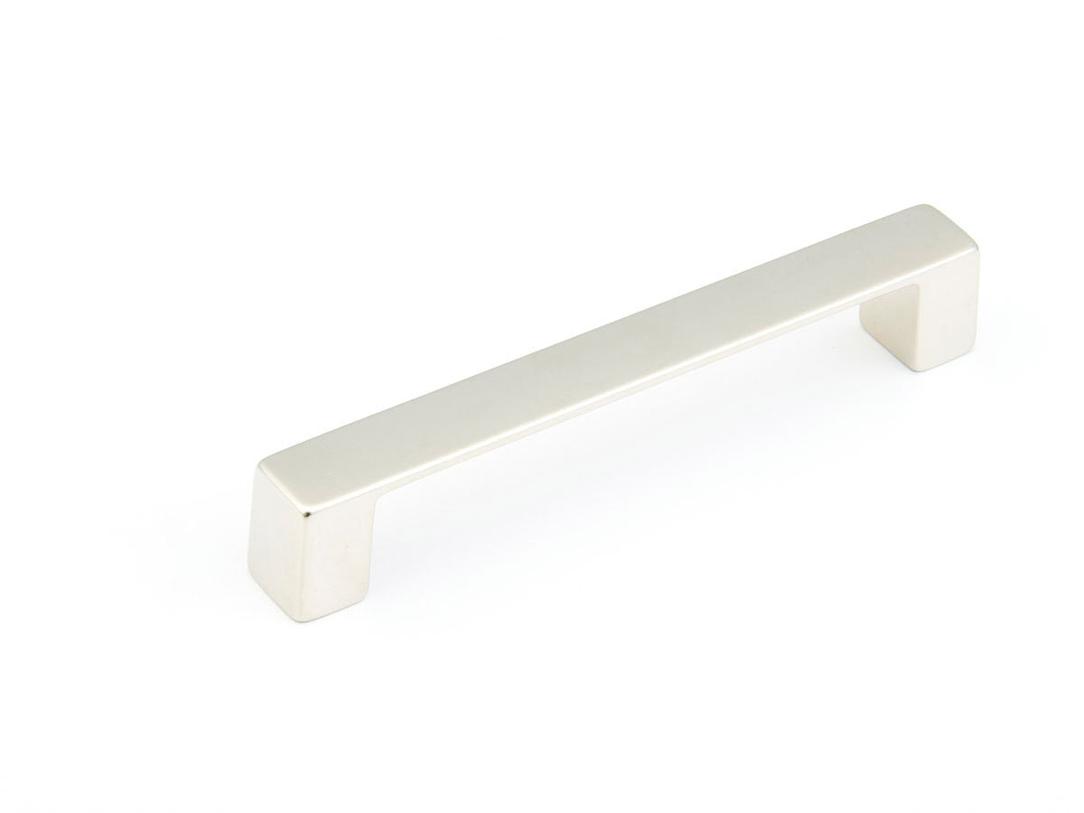smooth satin nickel cabinet pull